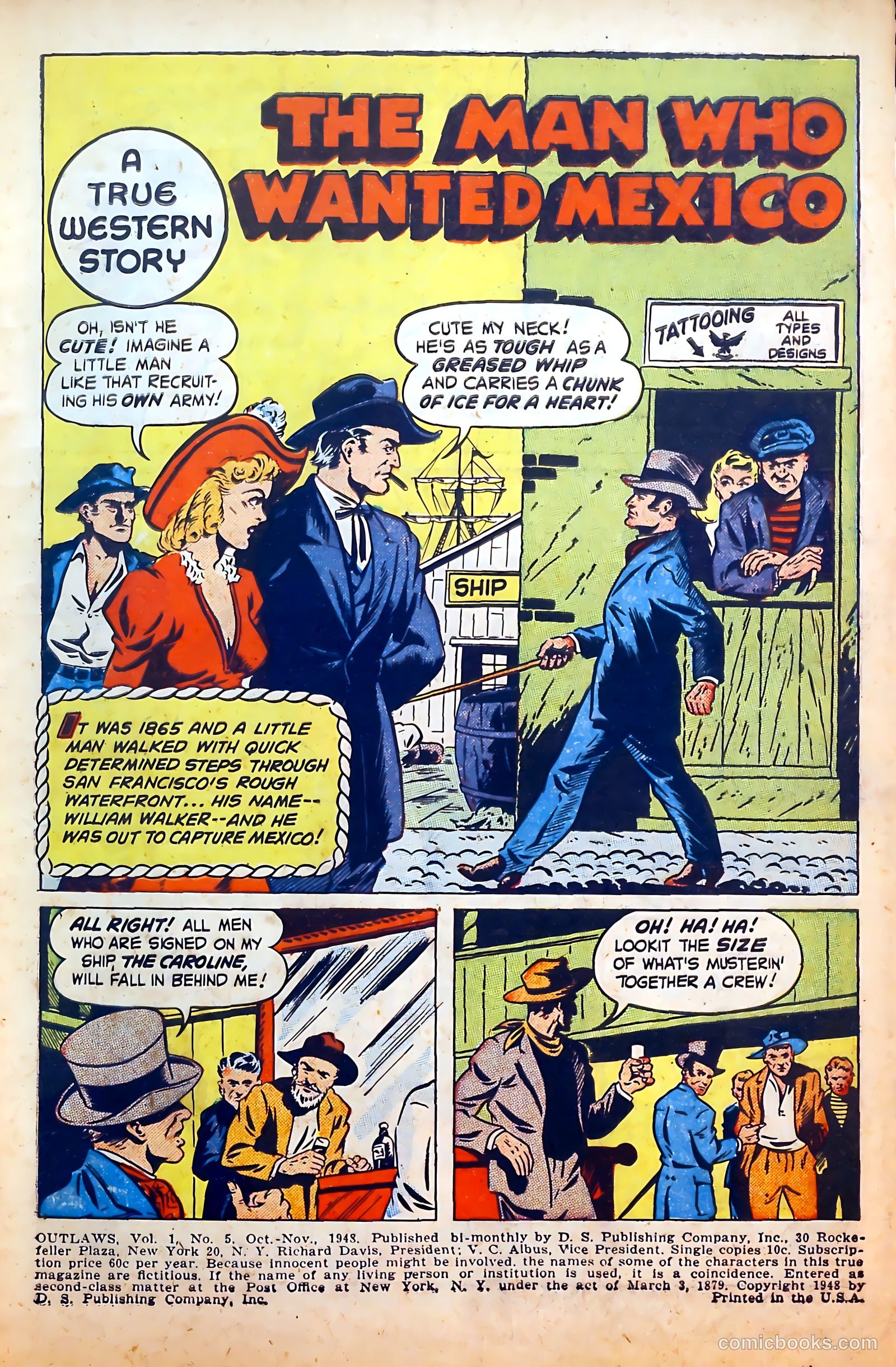 Outlaws #5 (1948) — page 3 of 52