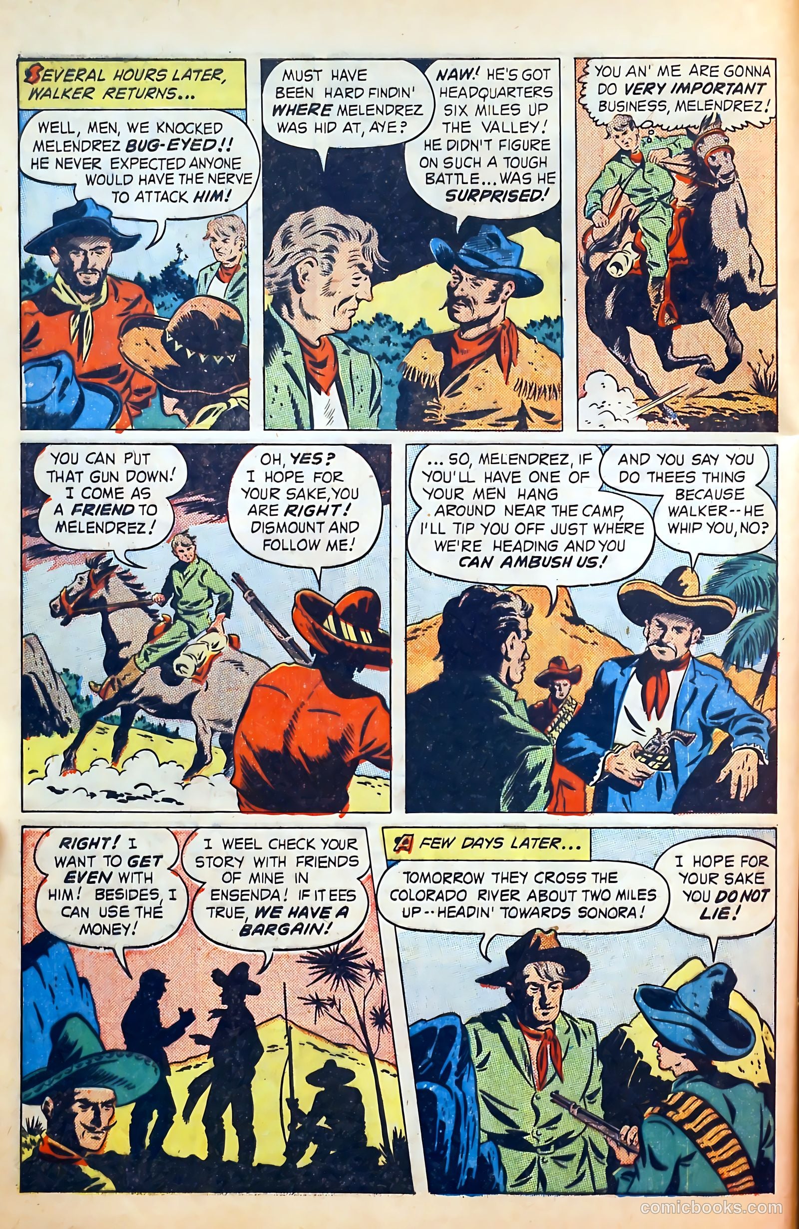 Outlaws #5 (1948) — page 8 of 52