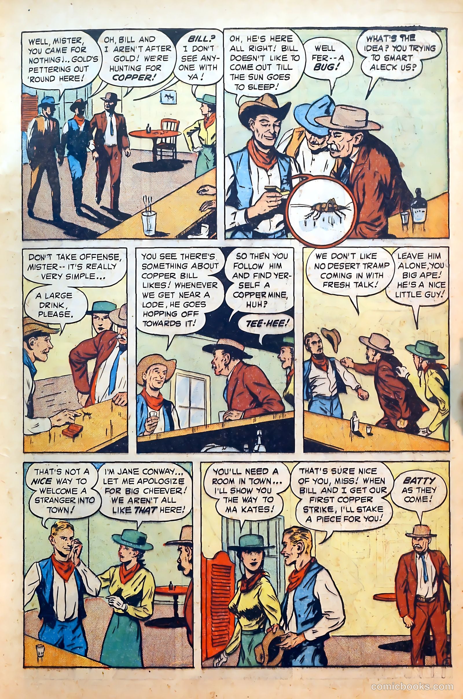 Outlaws #5 (1948) — page 13 of 52