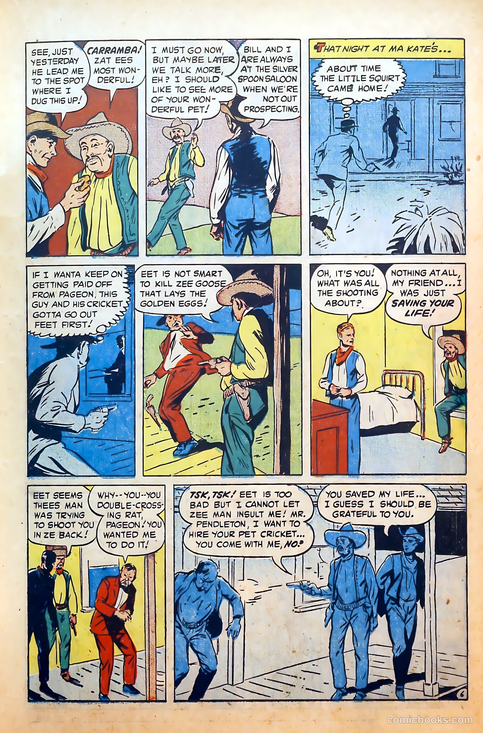 Outlaws #5 (1948) — page 17 of 52