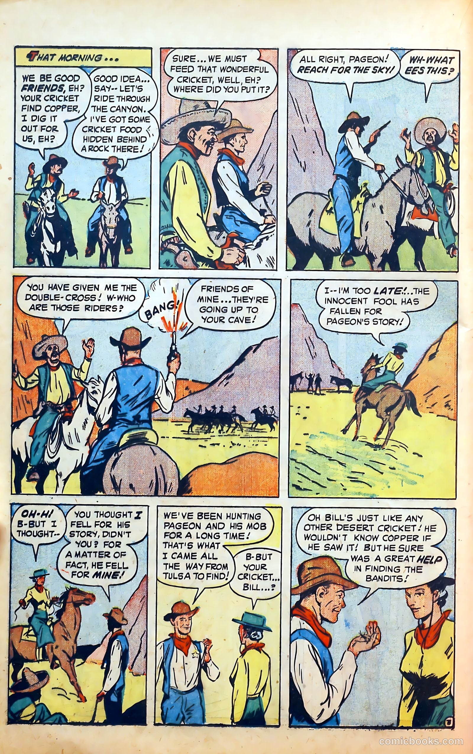 Outlaws #5 (1948) — page 18 of 52