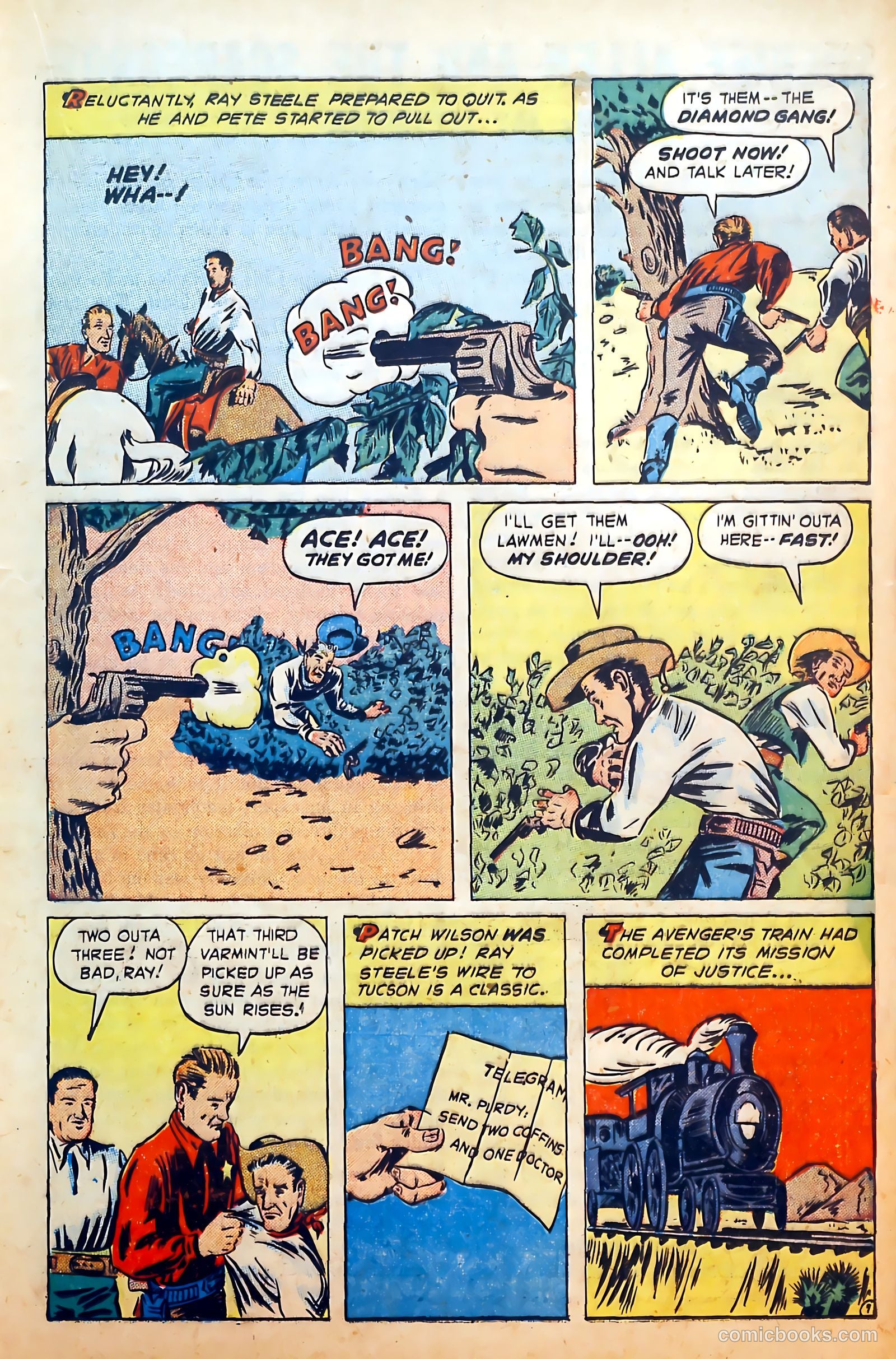 Outlaws #5 (1948) — page 25 of 52