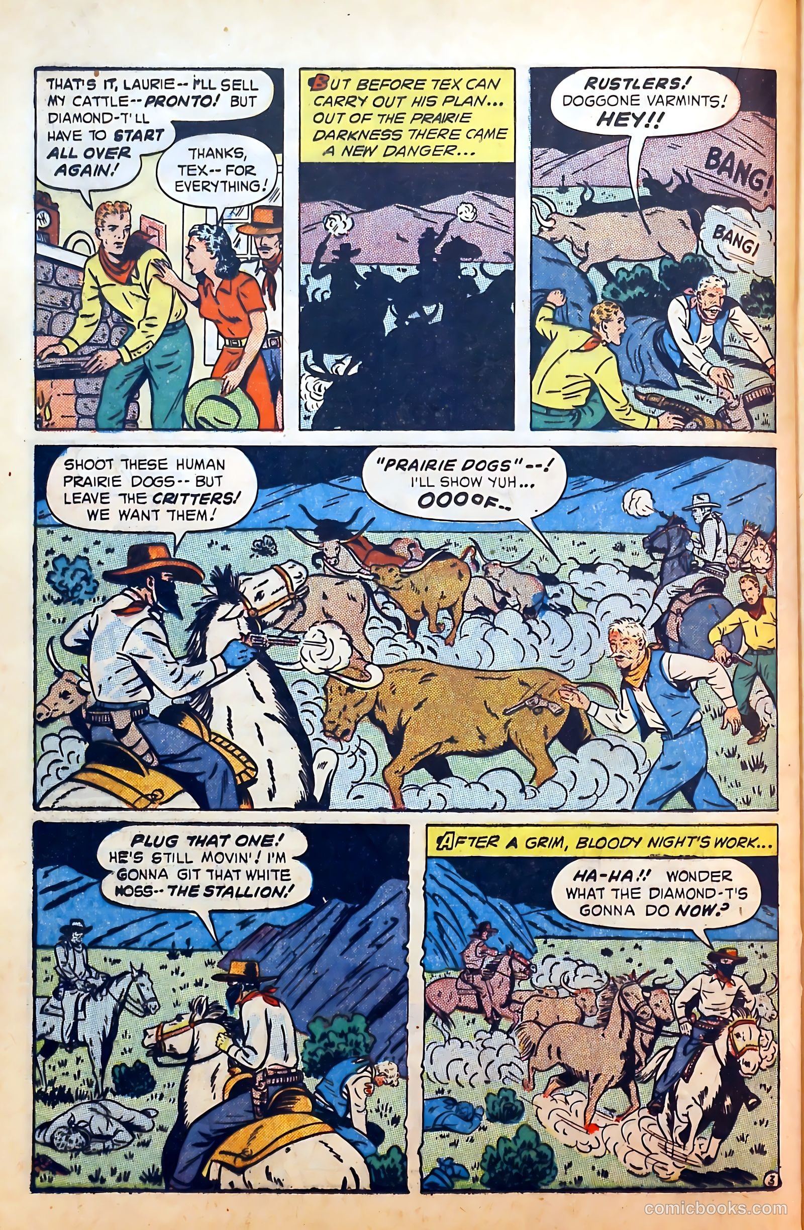Outlaws #5 (1948) — page 30 of 52