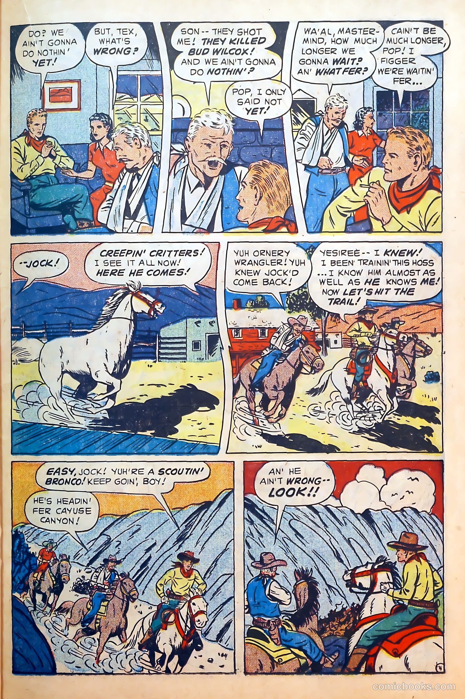 Outlaws #5 (1948) — page 31 of 52