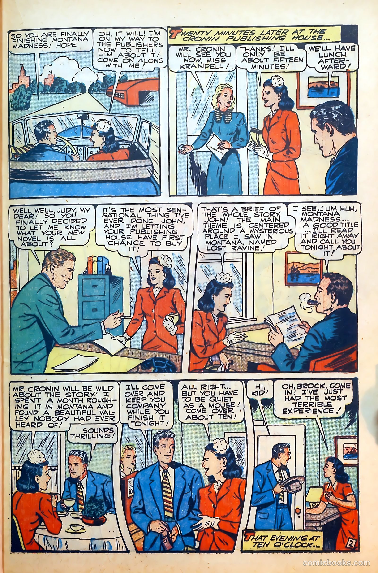 Outlaws #5 (1948) — page 35 of 52