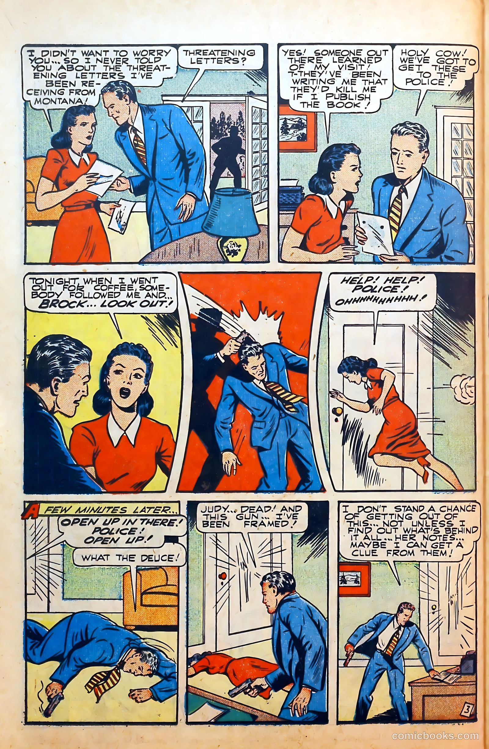 Outlaws #5 (1948) — page 36 of 52