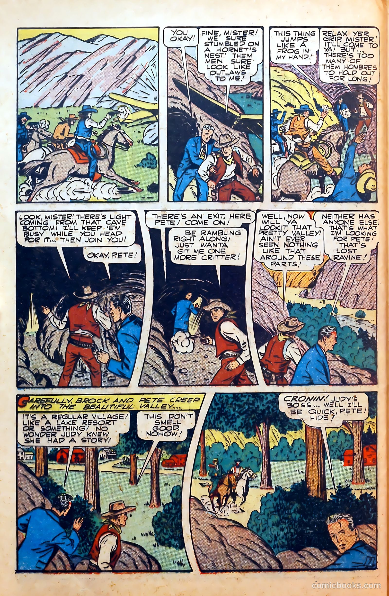 Outlaws #5 (1948) — page 40 of 52