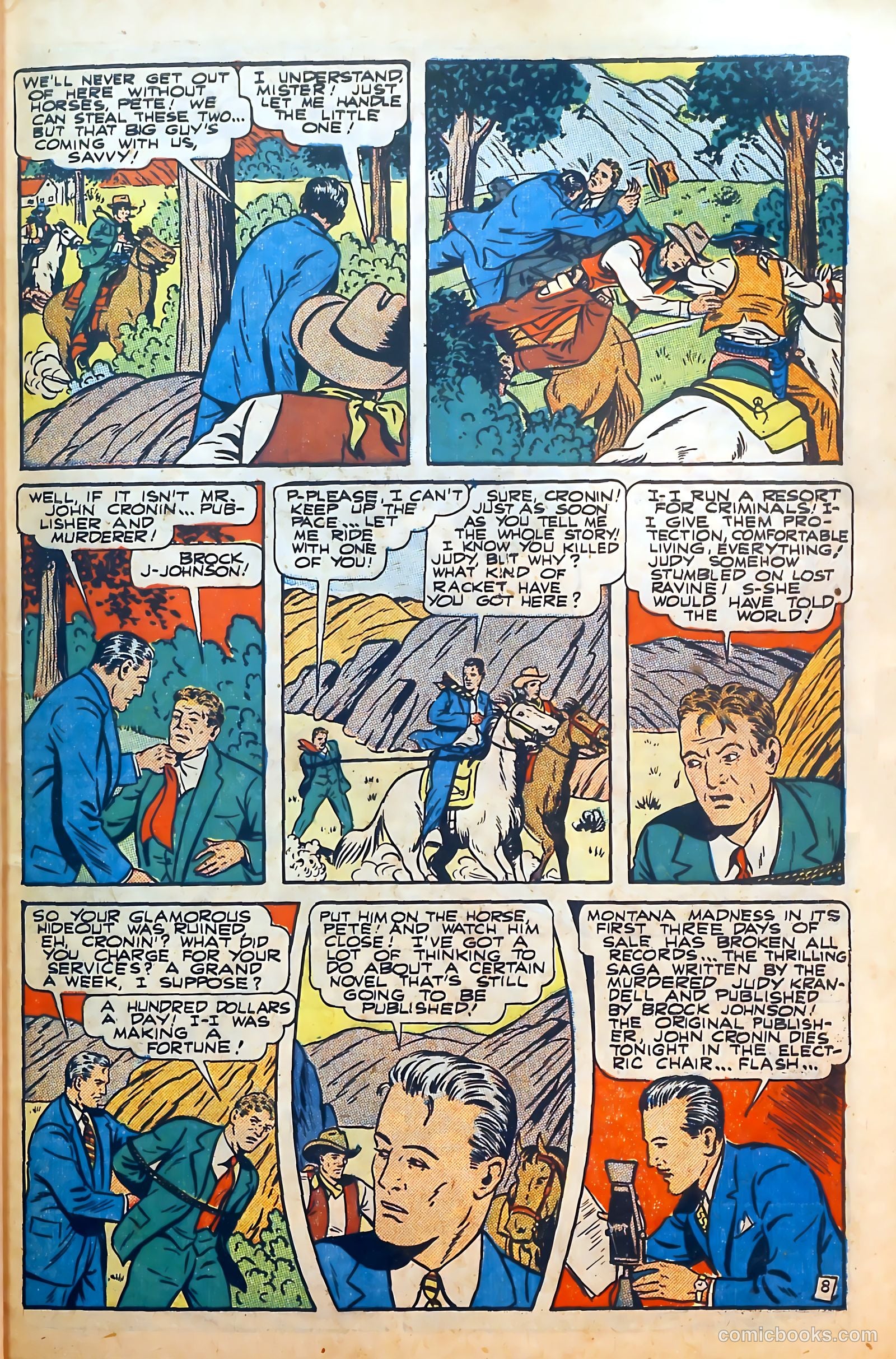 Outlaws #5 (1948) — page 41 of 52