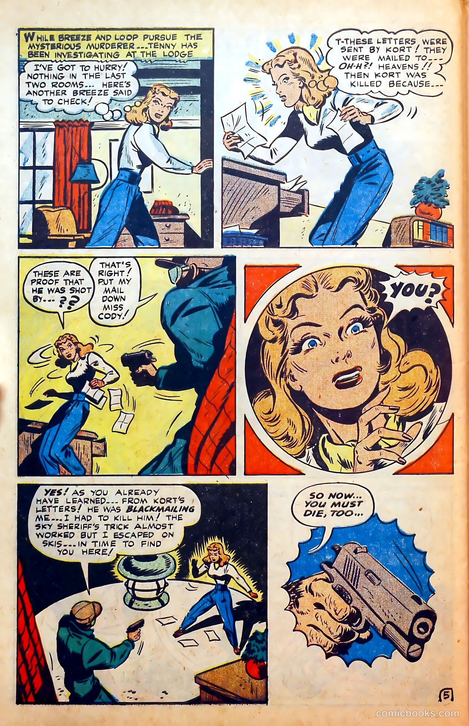Outlaws #5 (1948) — page 46 of 52