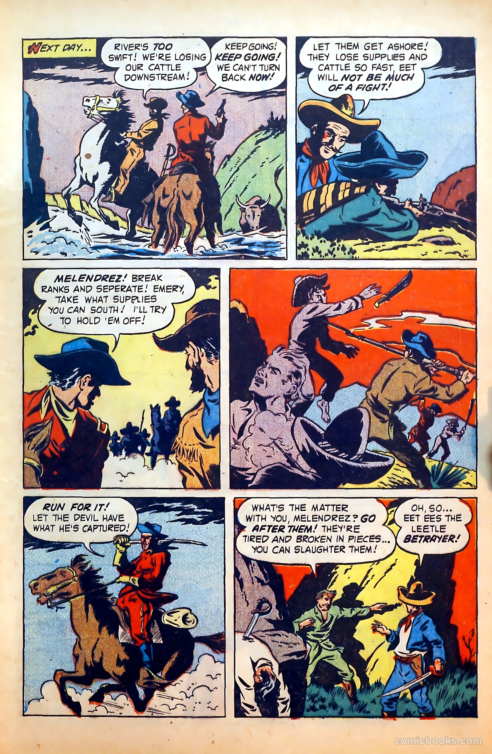 Outlaws #5 (1943) — page 9 of 53