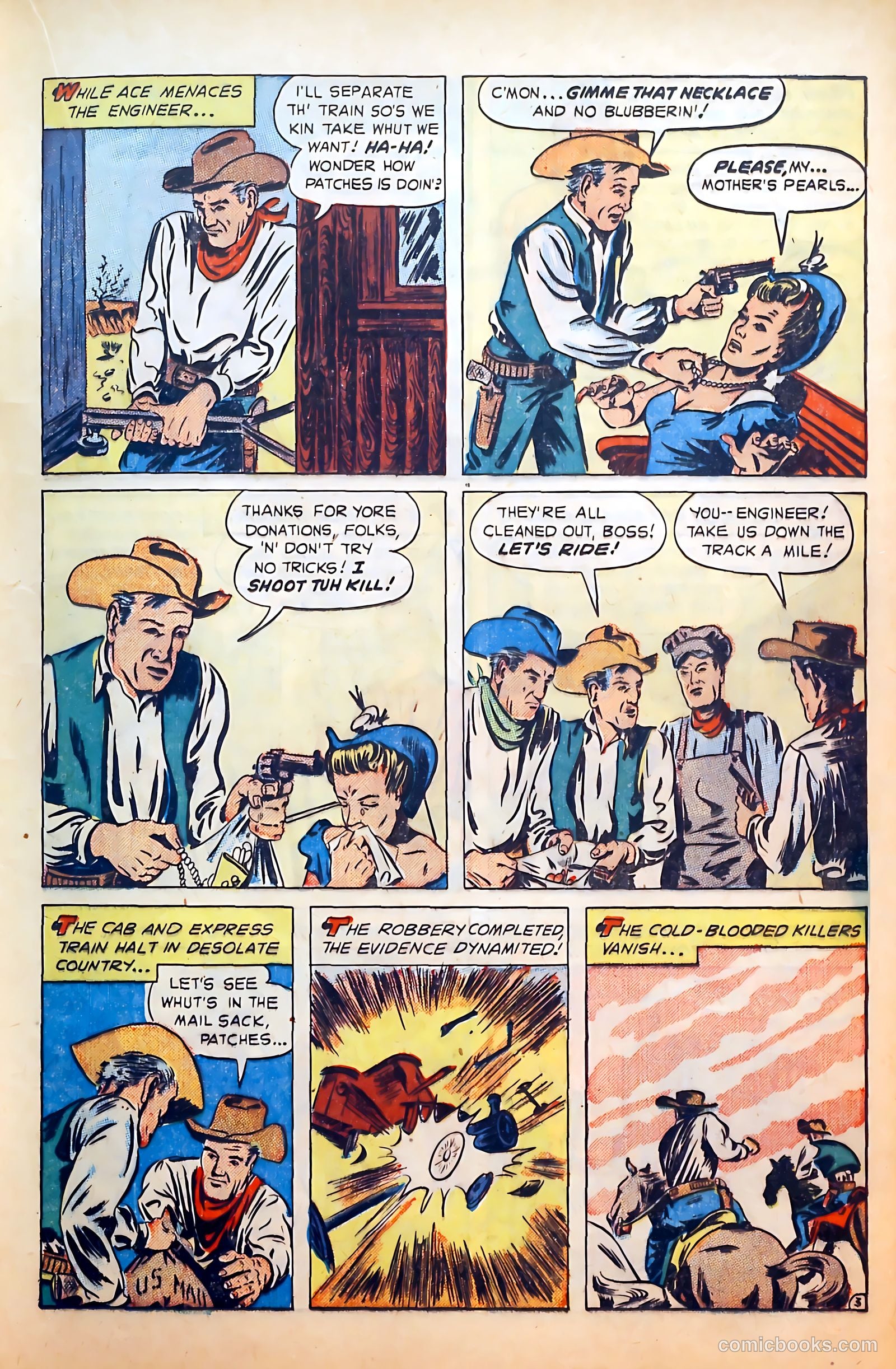 Outlaws #5 (1943) — page 21 of 53