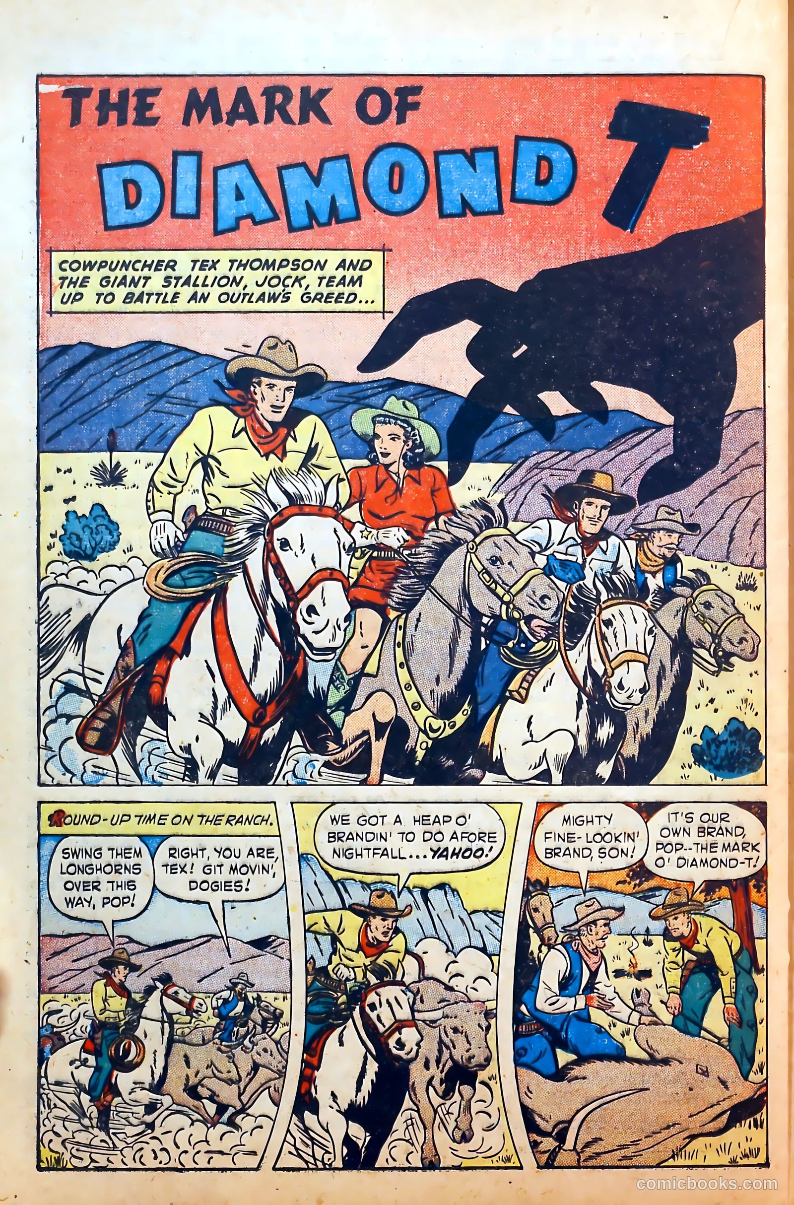 Outlaws #5 (1943) — page 28 of 53