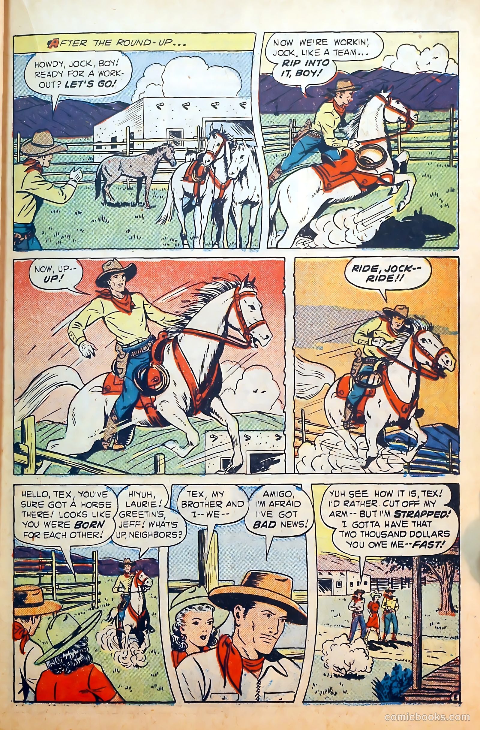 Outlaws #5 (1943) — page 29 of 53