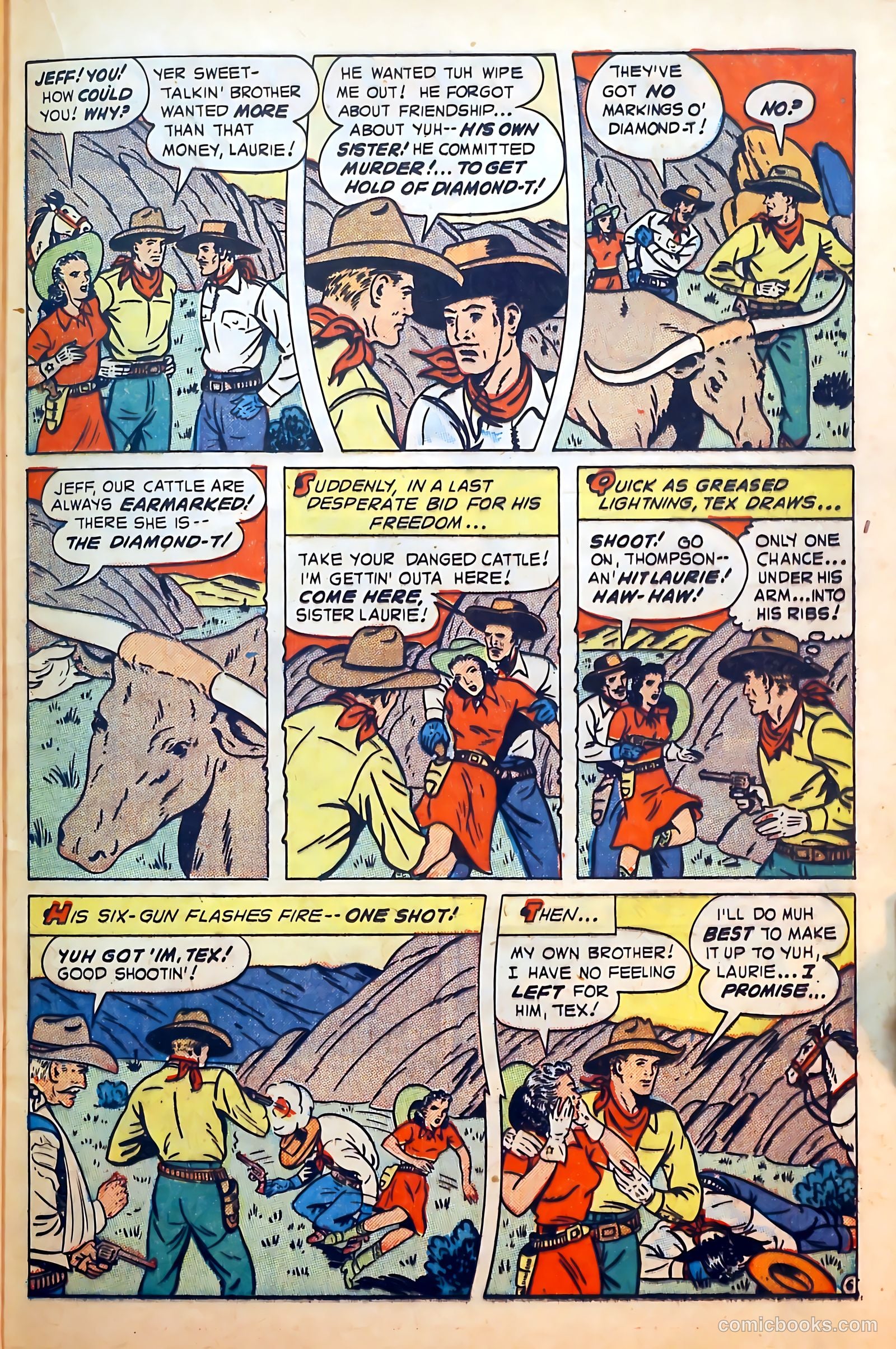 Outlaws #5 (1943) — page 33 of 53