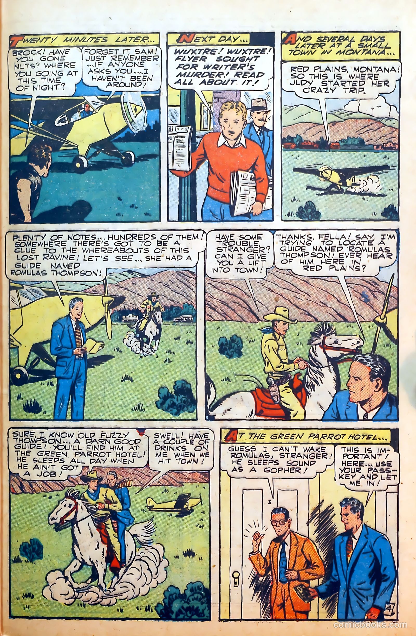 Outlaws #5 (1943) — page 37 of 53