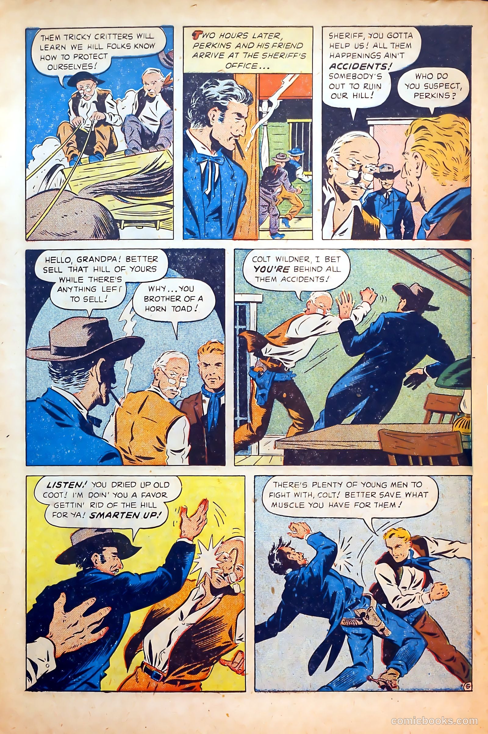 Outlaws #6 (1948) — page 7 of 53