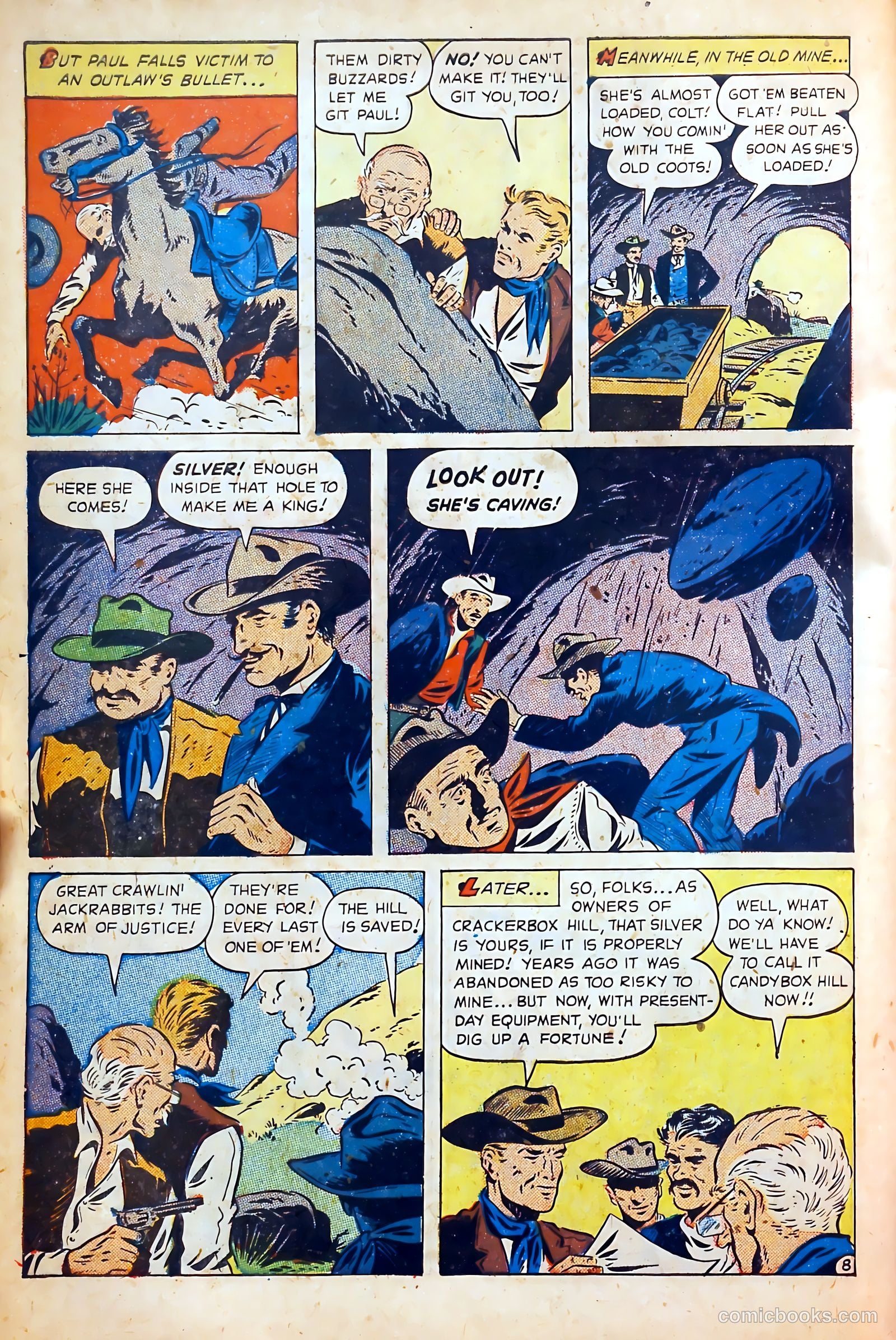 Outlaws #6 (1948) — page 10 of 53