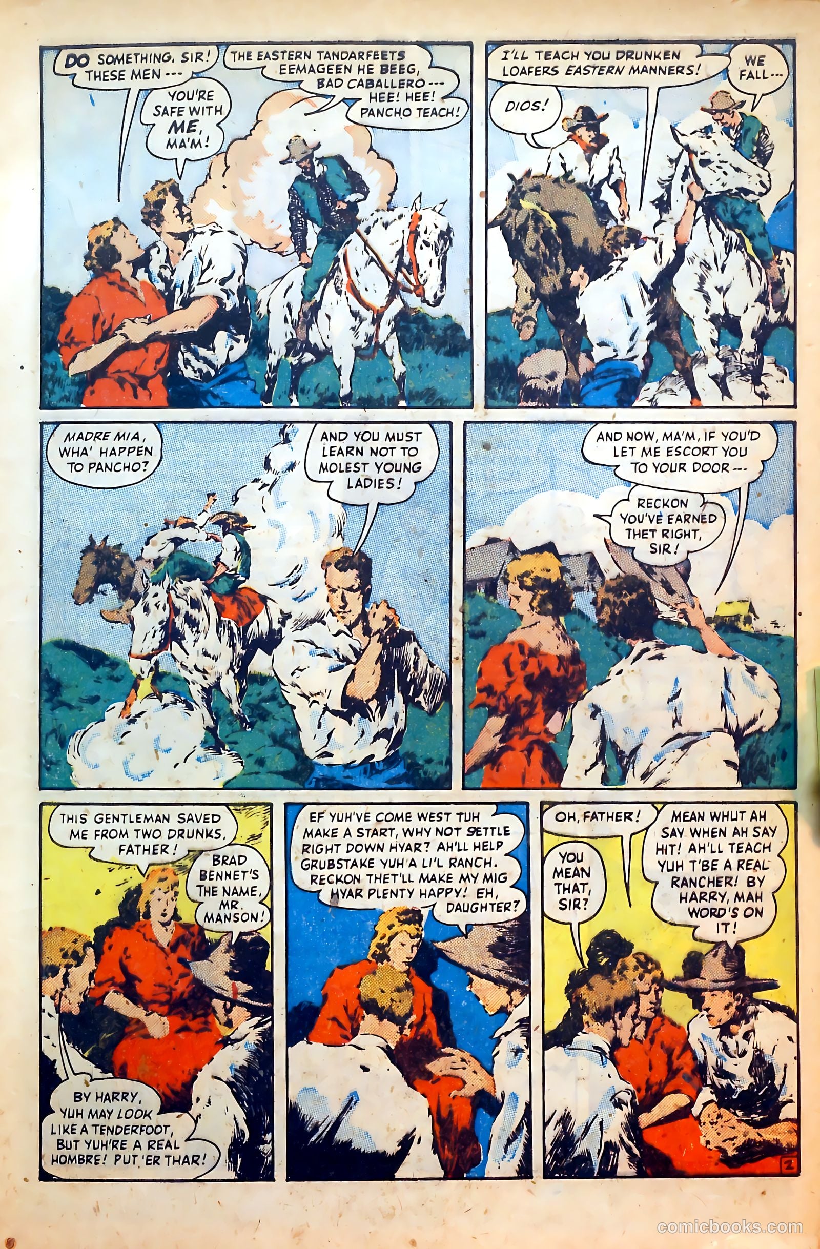 Outlaws #6 (1948) — page 13 of 53