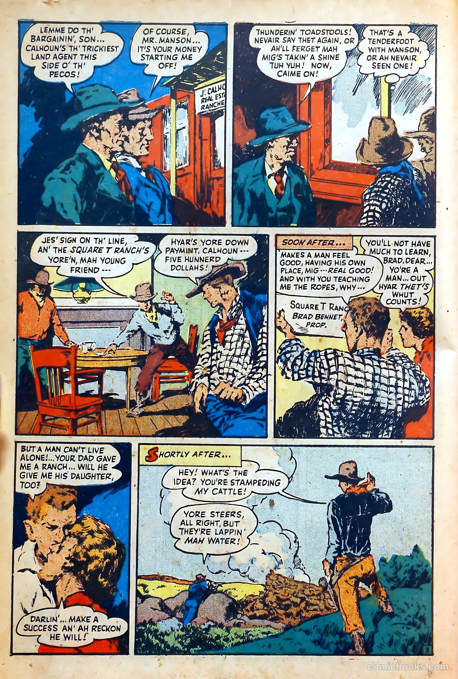 Outlaws #6 (1948) — page 14 of 53