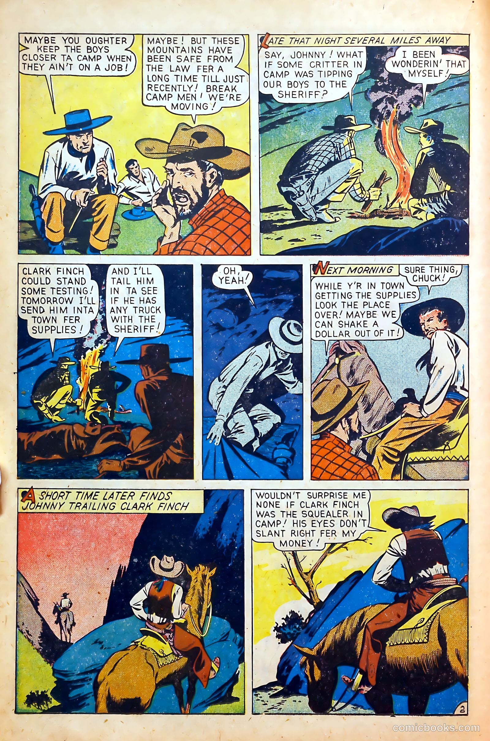Outlaws #6 (1948) — page 22 of 53