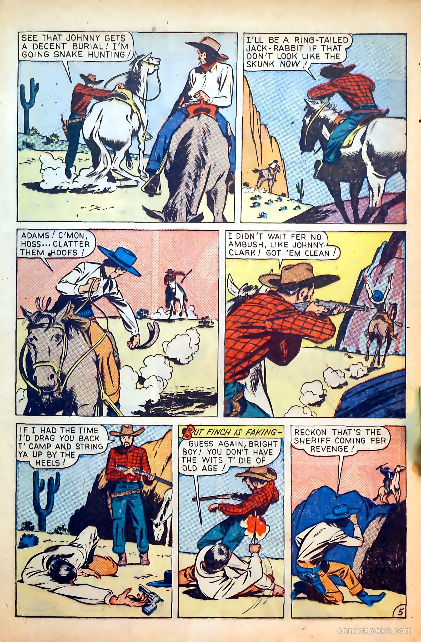 Outlaws #6 (1948) — page 25 of 53