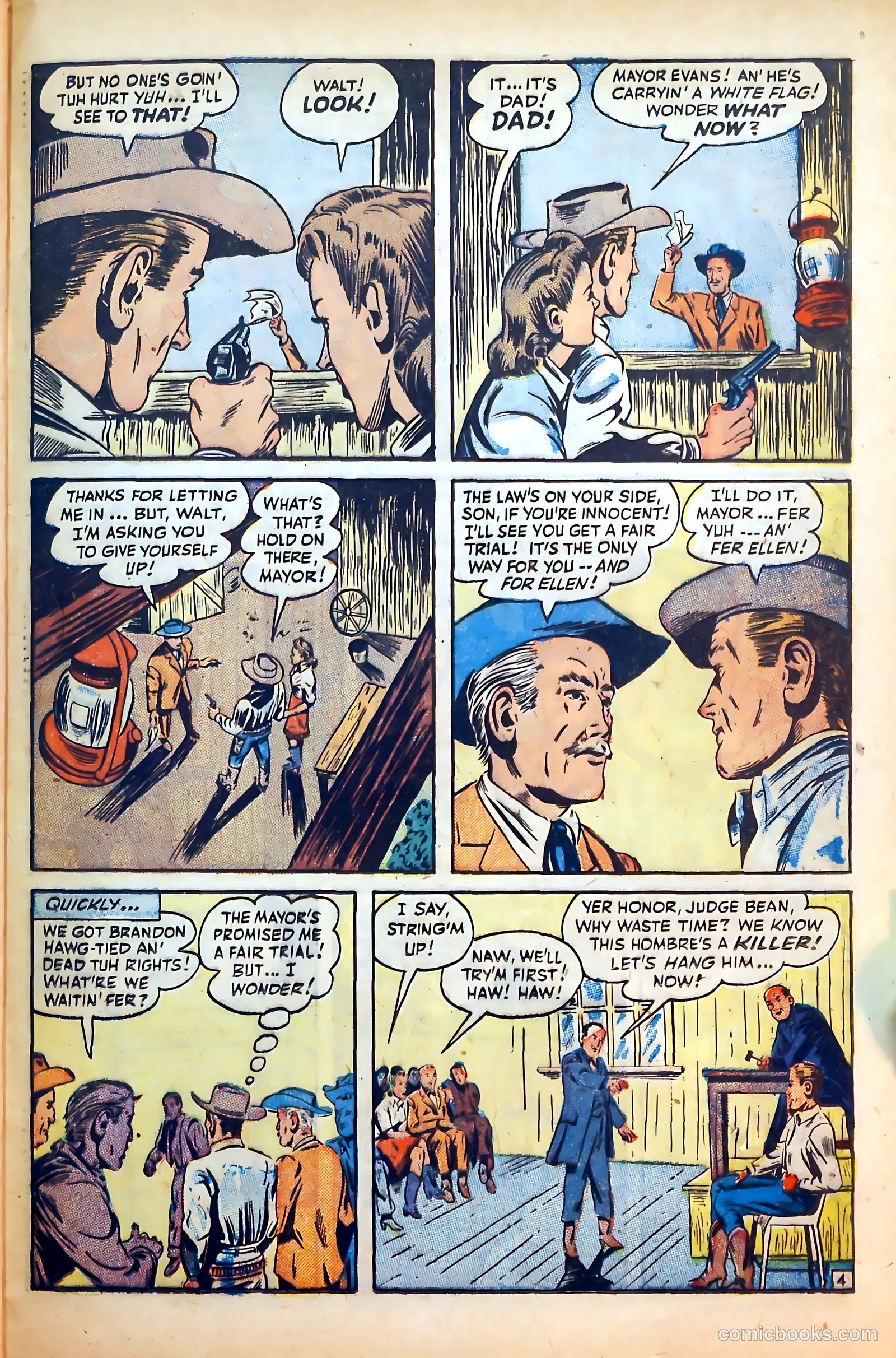 Outlaws #6 (1948) — page 35 of 53