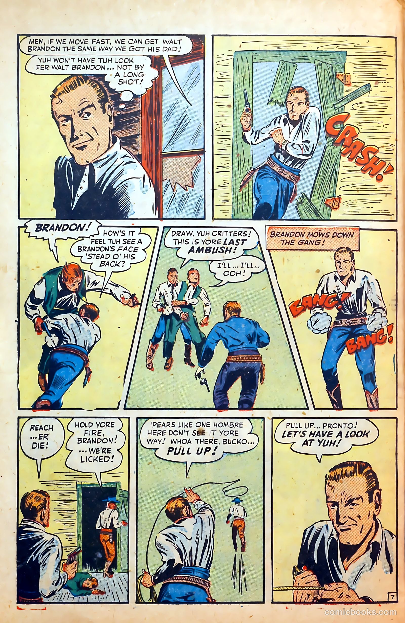 Outlaws #6 (1948) — page 38 of 53