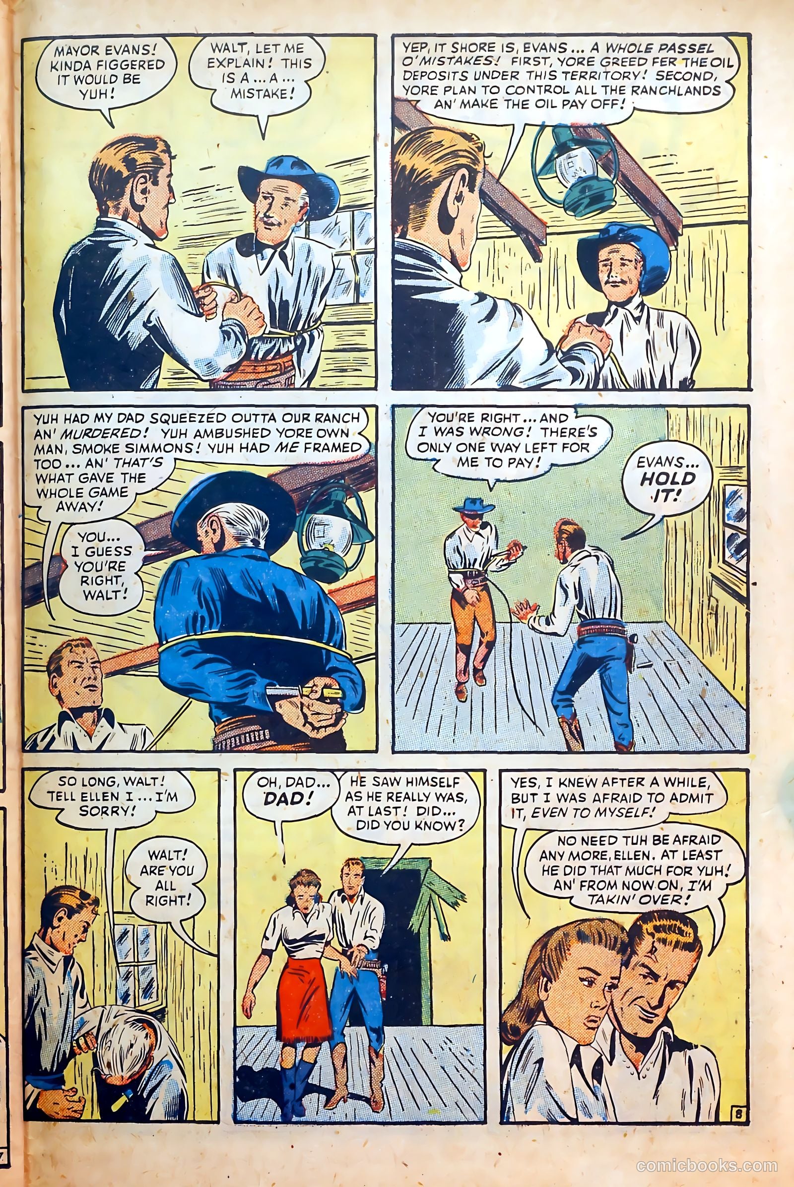 Outlaws #6 (1948) — page 39 of 53