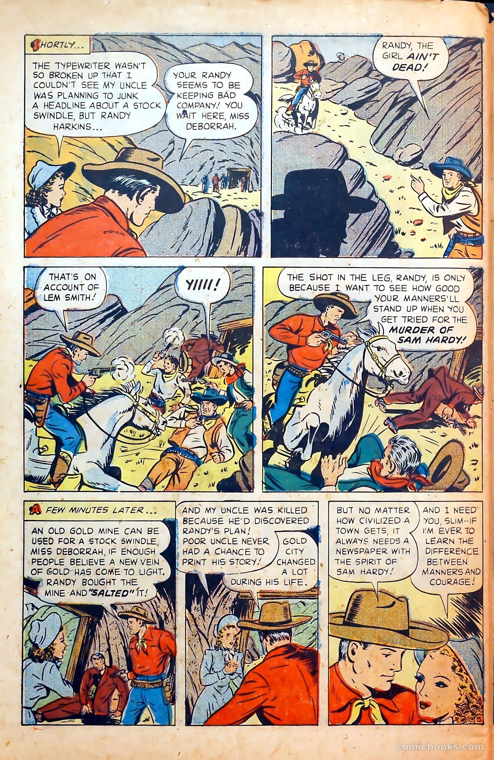 Outlaws #6 (1948) — page 48 of 53