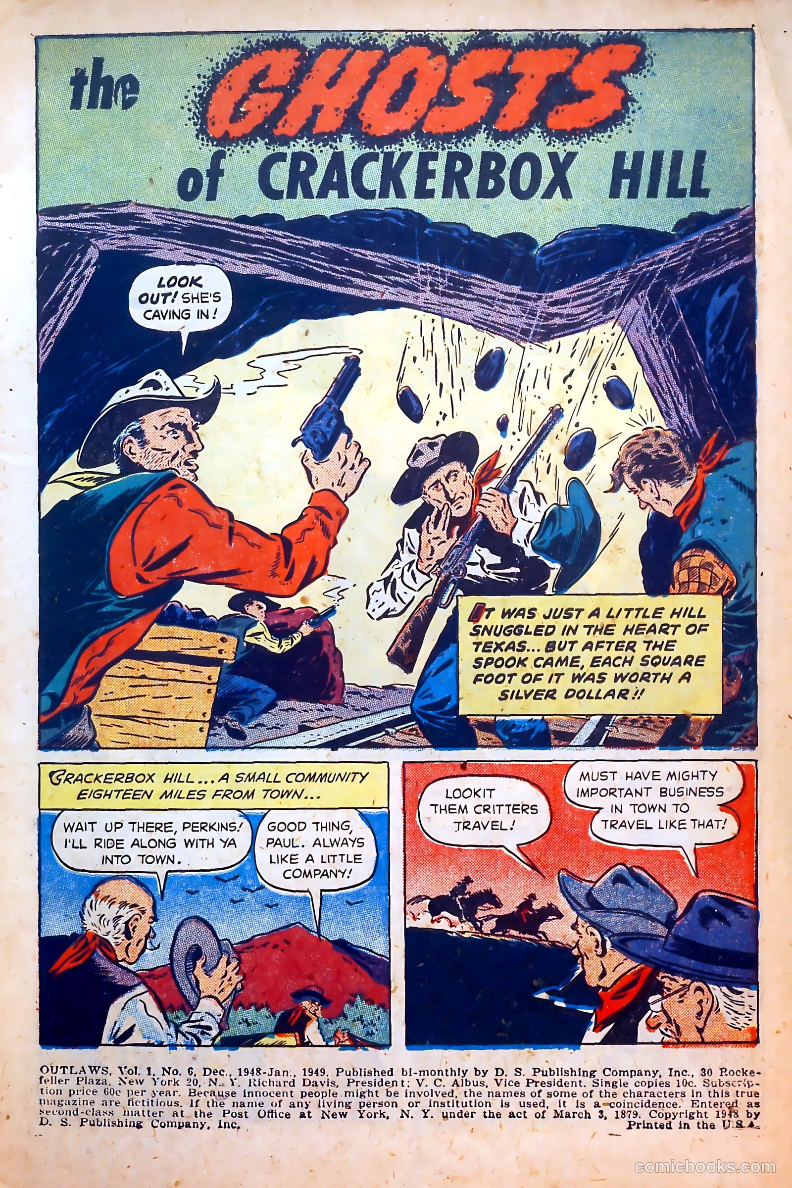 Outlaws #6 (1948) — page 3 of 52