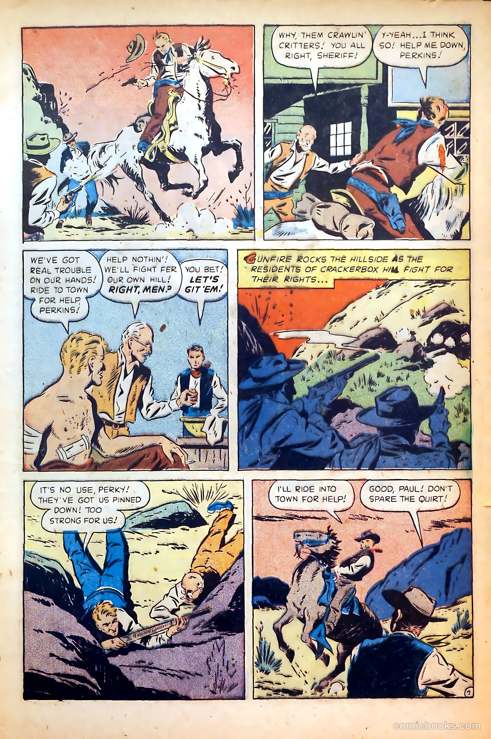 Outlaws #6 (1948) — page 9 of 52