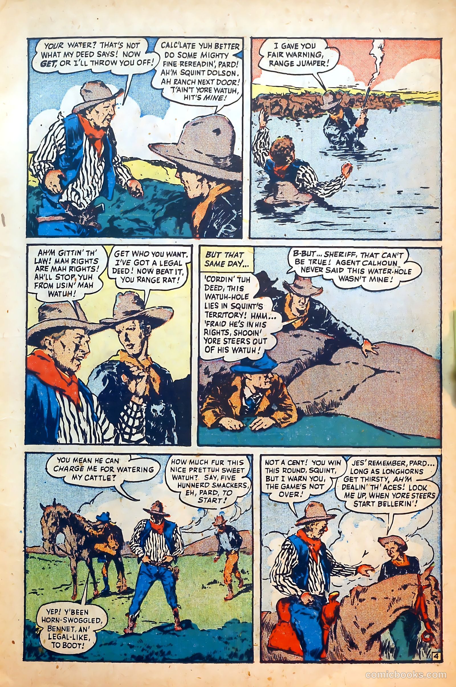 Outlaws #6 (1948) — page 15 of 52