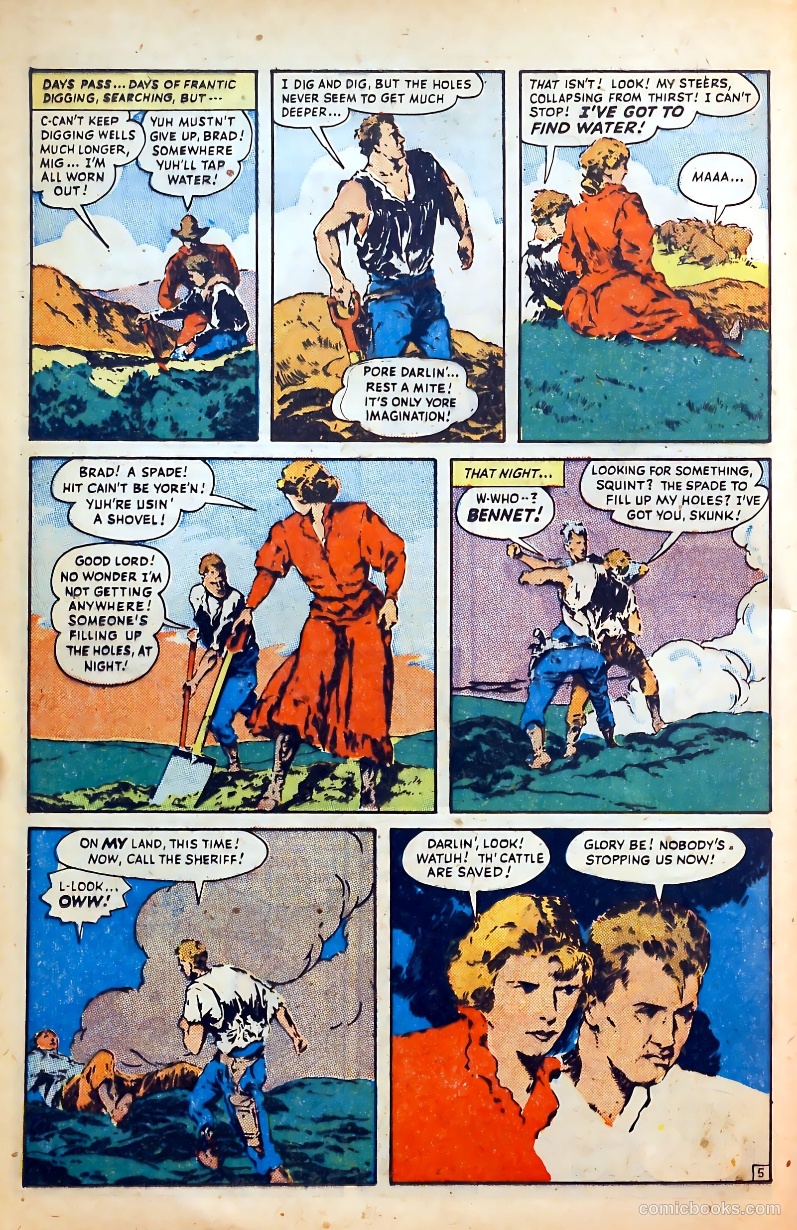 Outlaws #6 (1948) — page 16 of 52