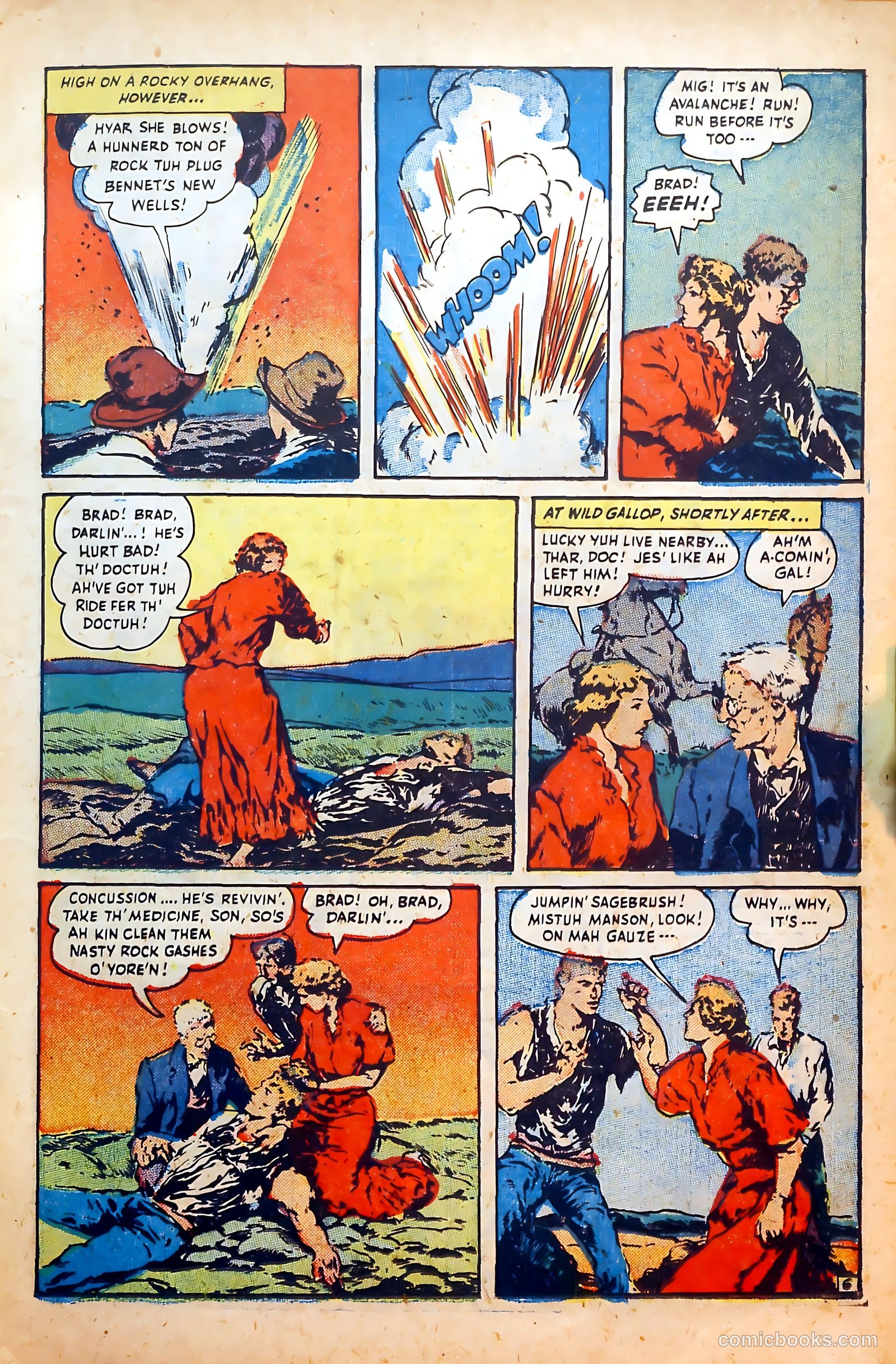 Outlaws #6 (1948) — page 17 of 52