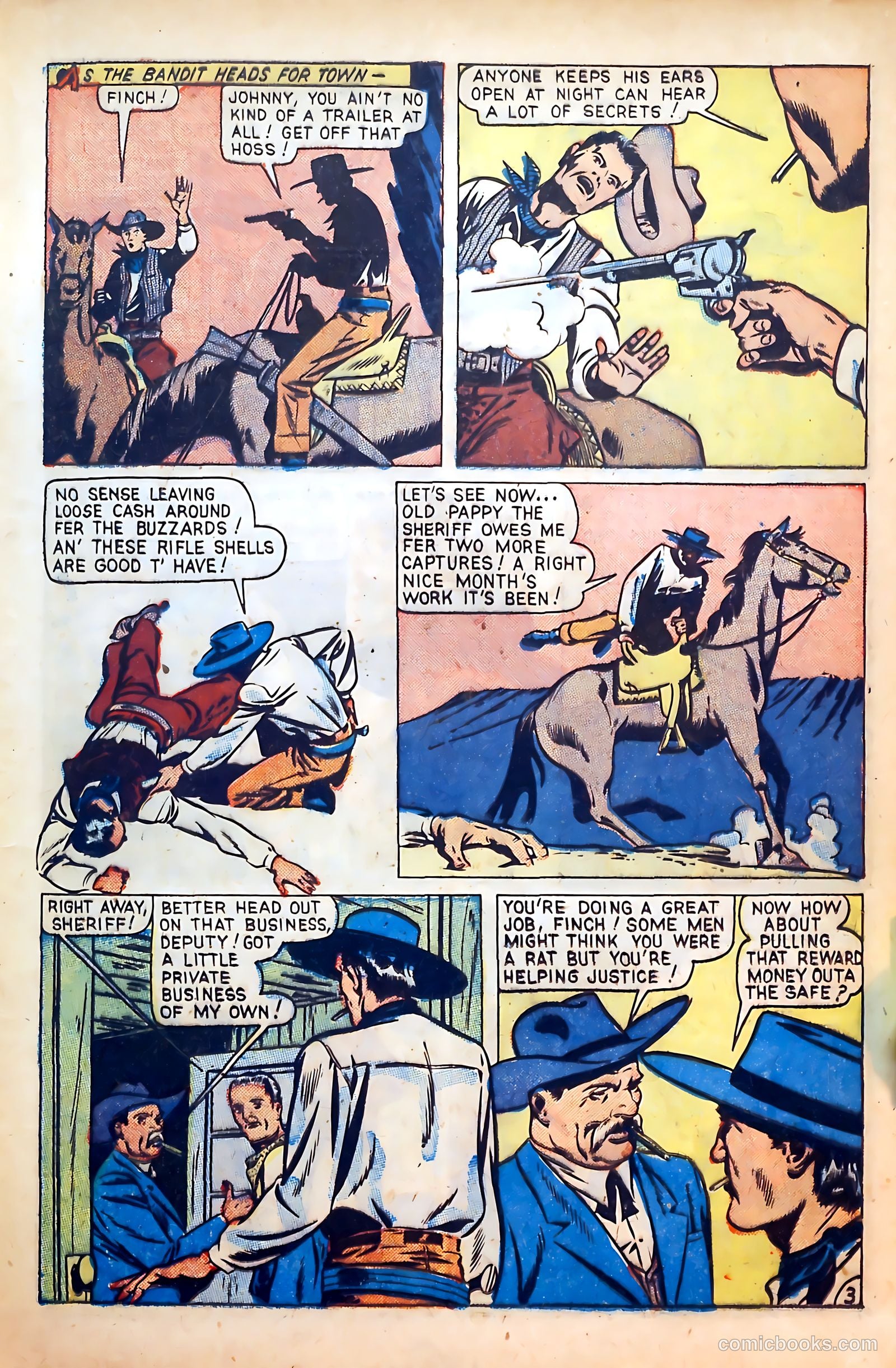Outlaws #6 (1948) — page 23 of 52