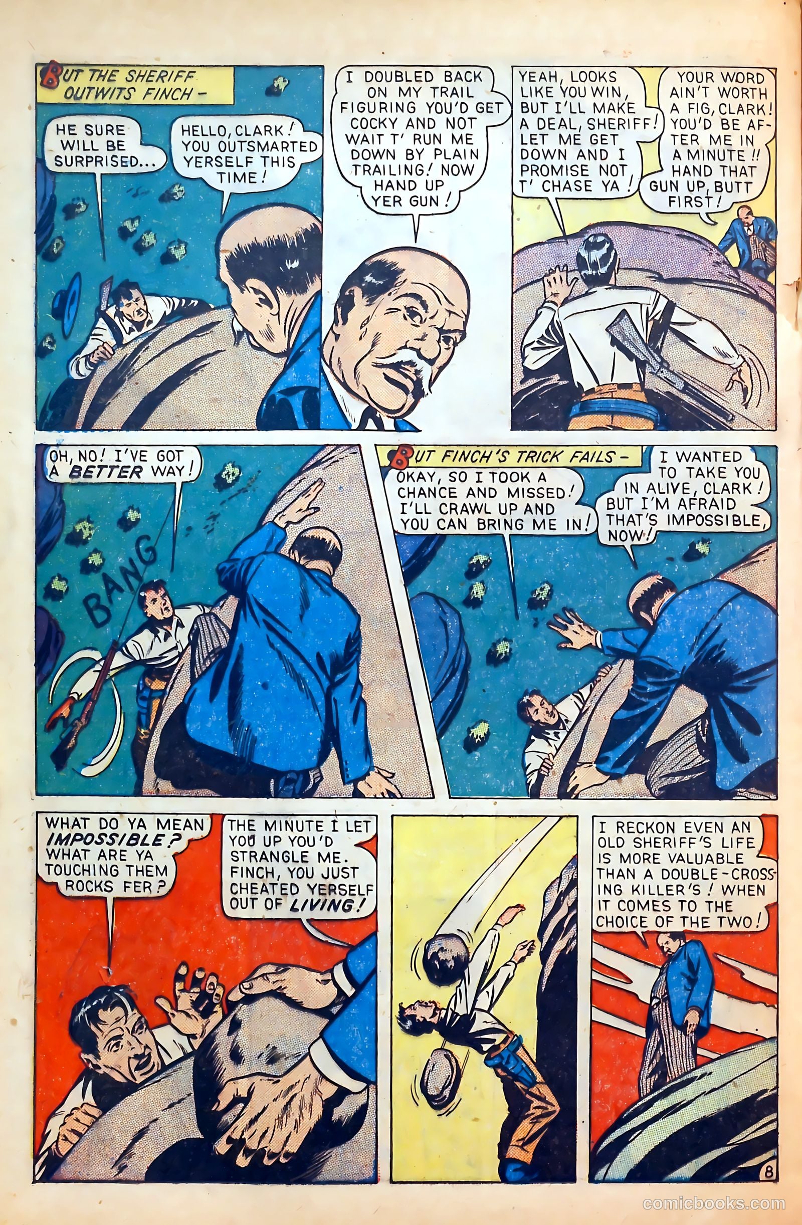 Outlaws #6 (1948) — page 28 of 52