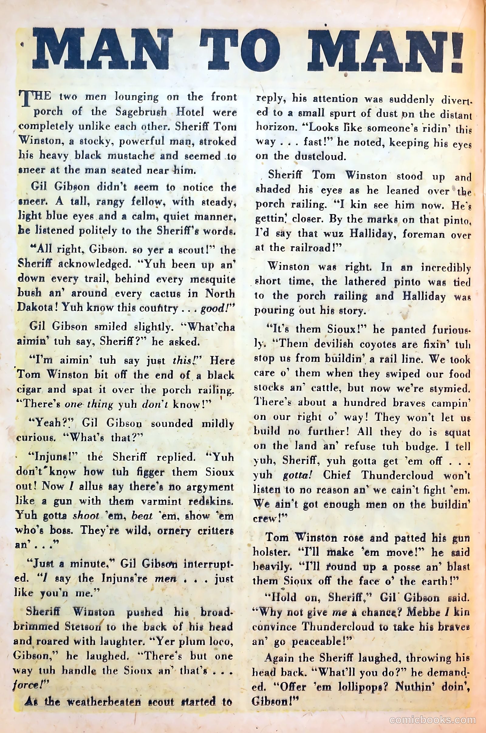 Outlaws #6 (1948) — page 30 of 52