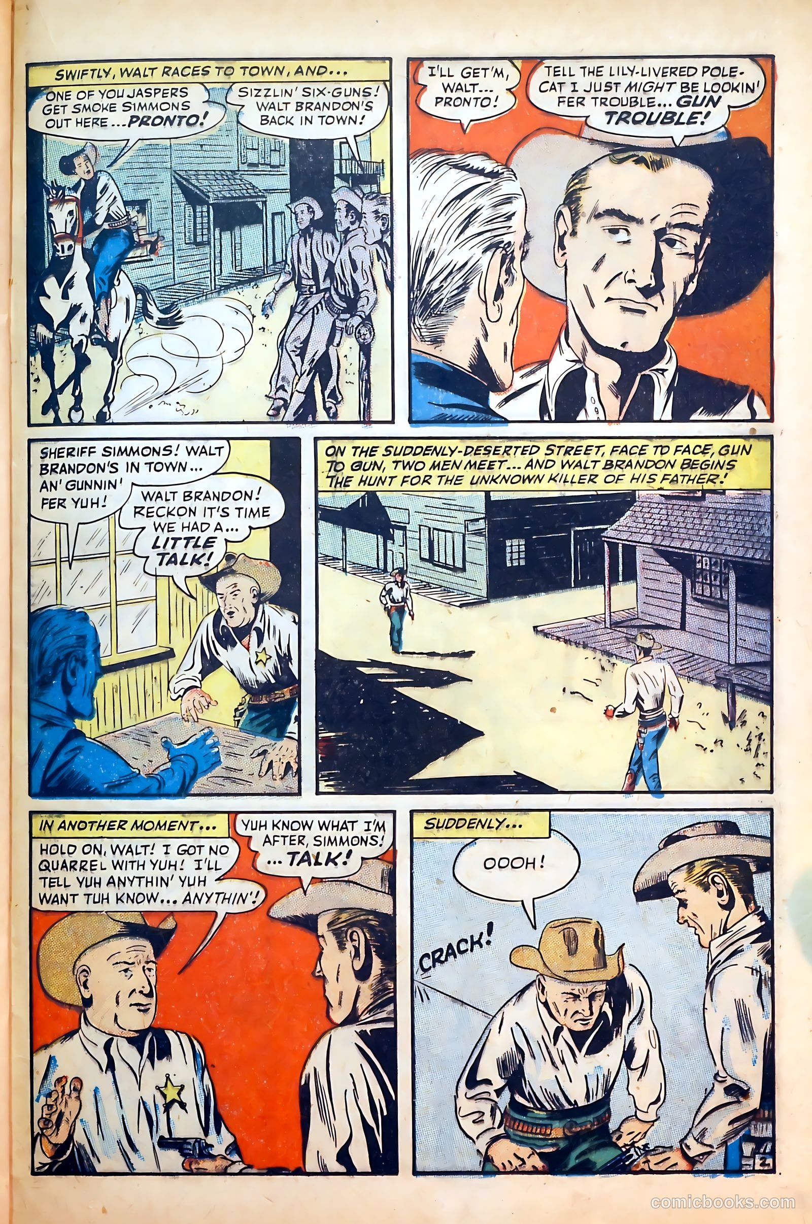 Outlaws #6 (1948) — page 33 of 52