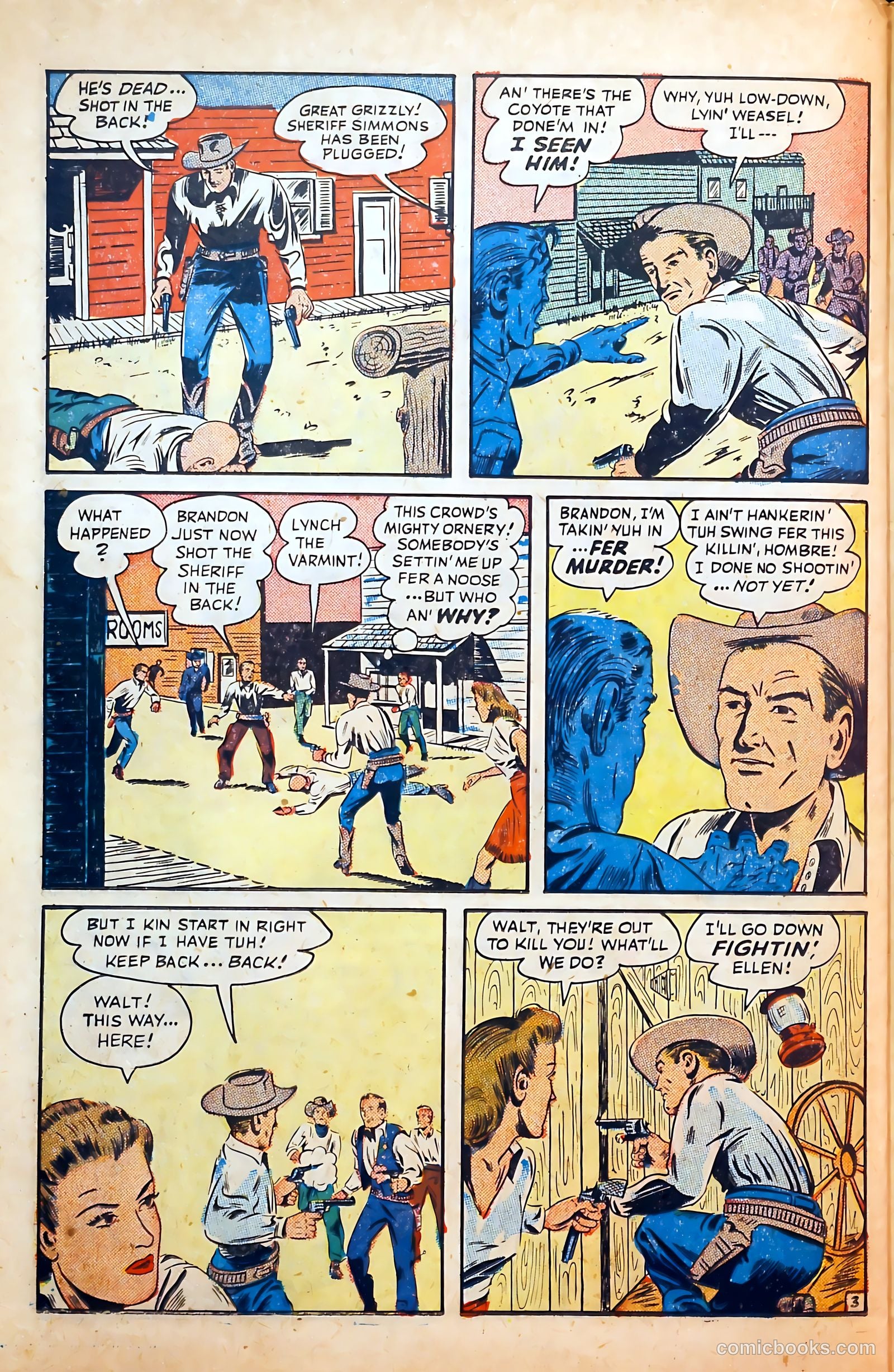 Outlaws #6 (1948) — page 34 of 52