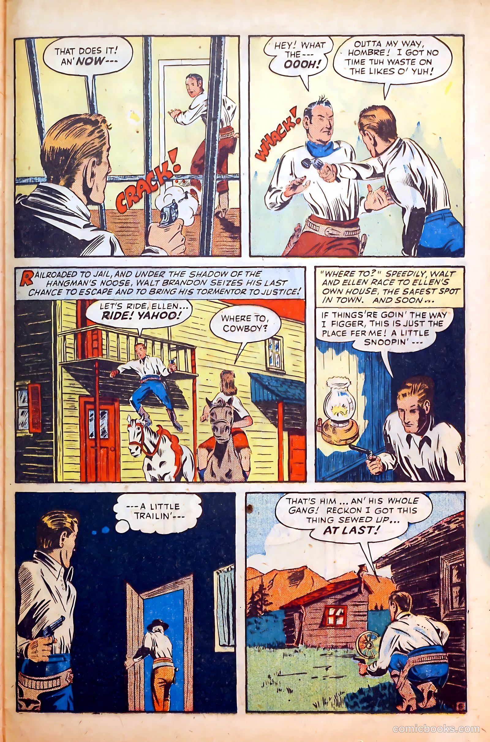 Outlaws #6 (1948) — page 37 of 52