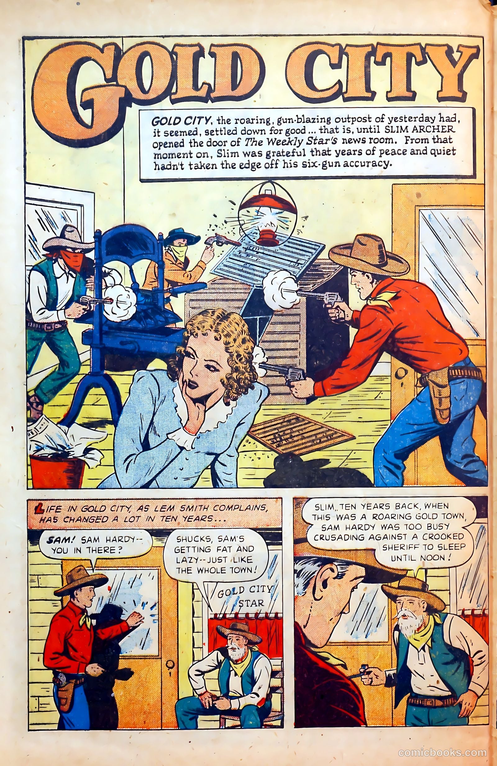 Outlaws #6 (1948) — page 40 of 52