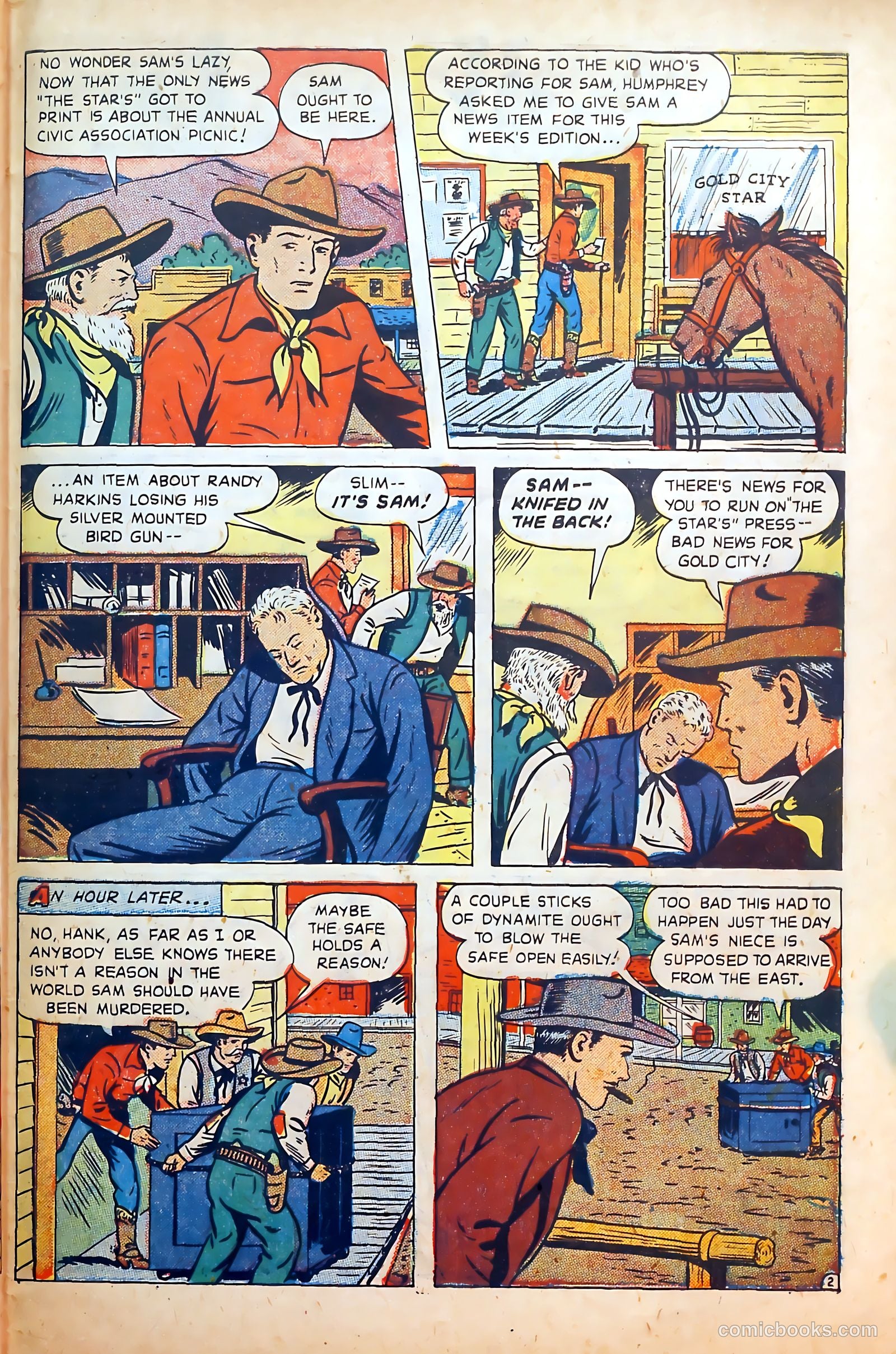 Outlaws #6 (1948) — page 41 of 52