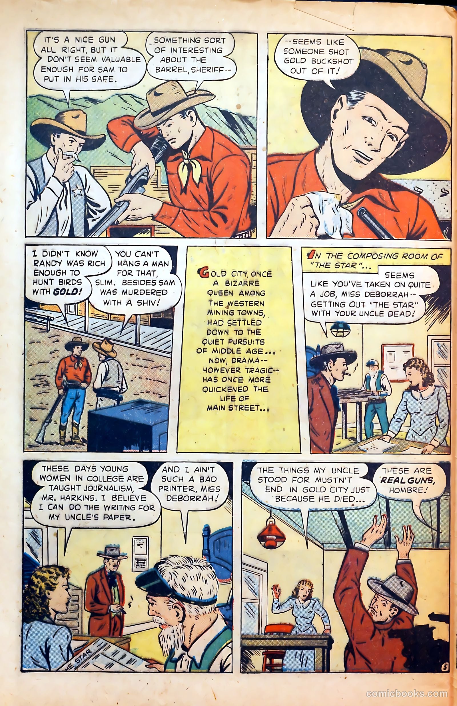 Outlaws #6 (1948) — page 44 of 52