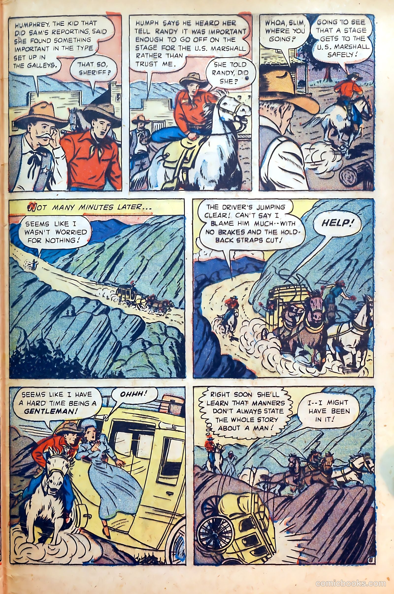 Outlaws #6 (1948) — page 47 of 52