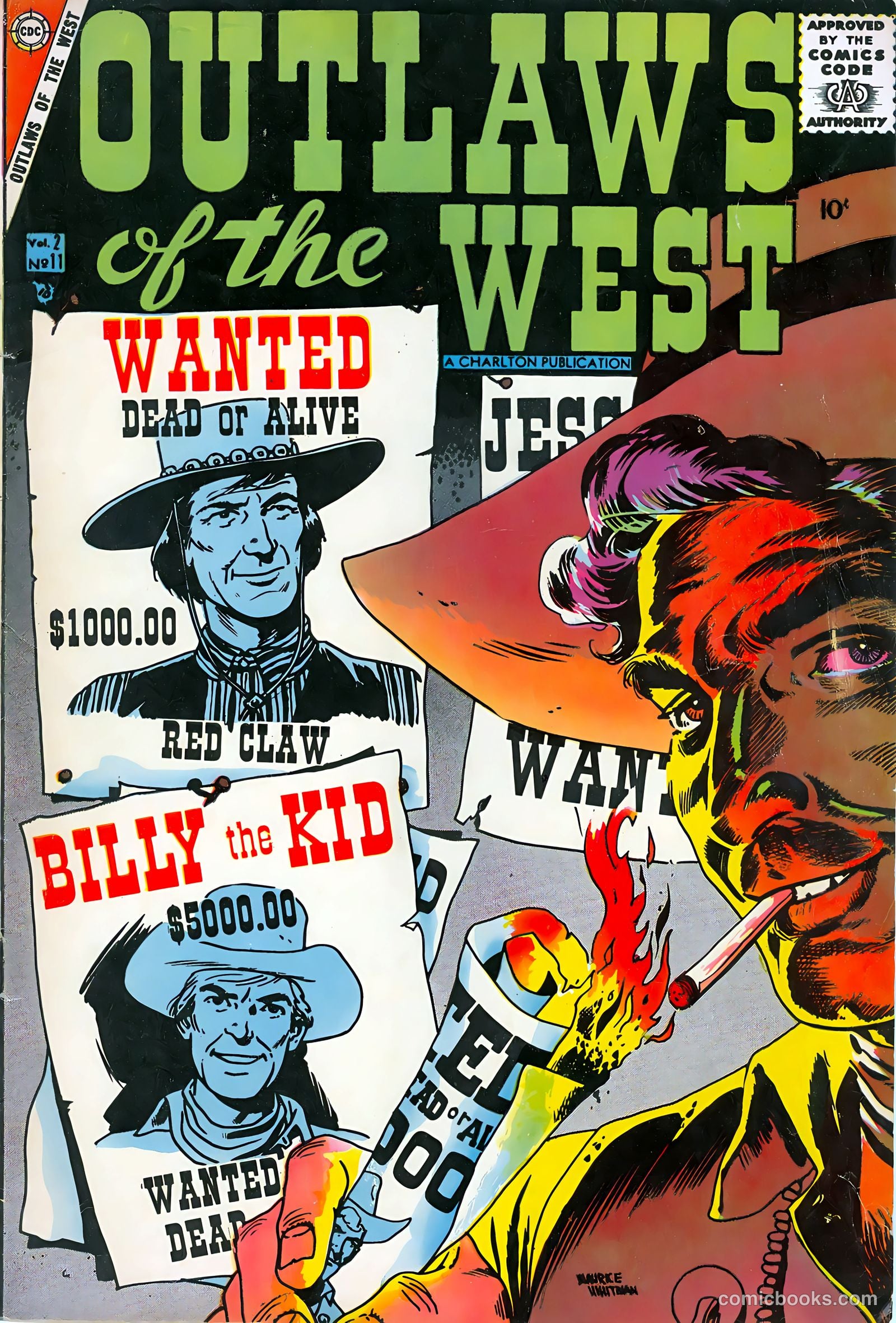 Outlaws of the West #11 (1957) — page 1 of 36
