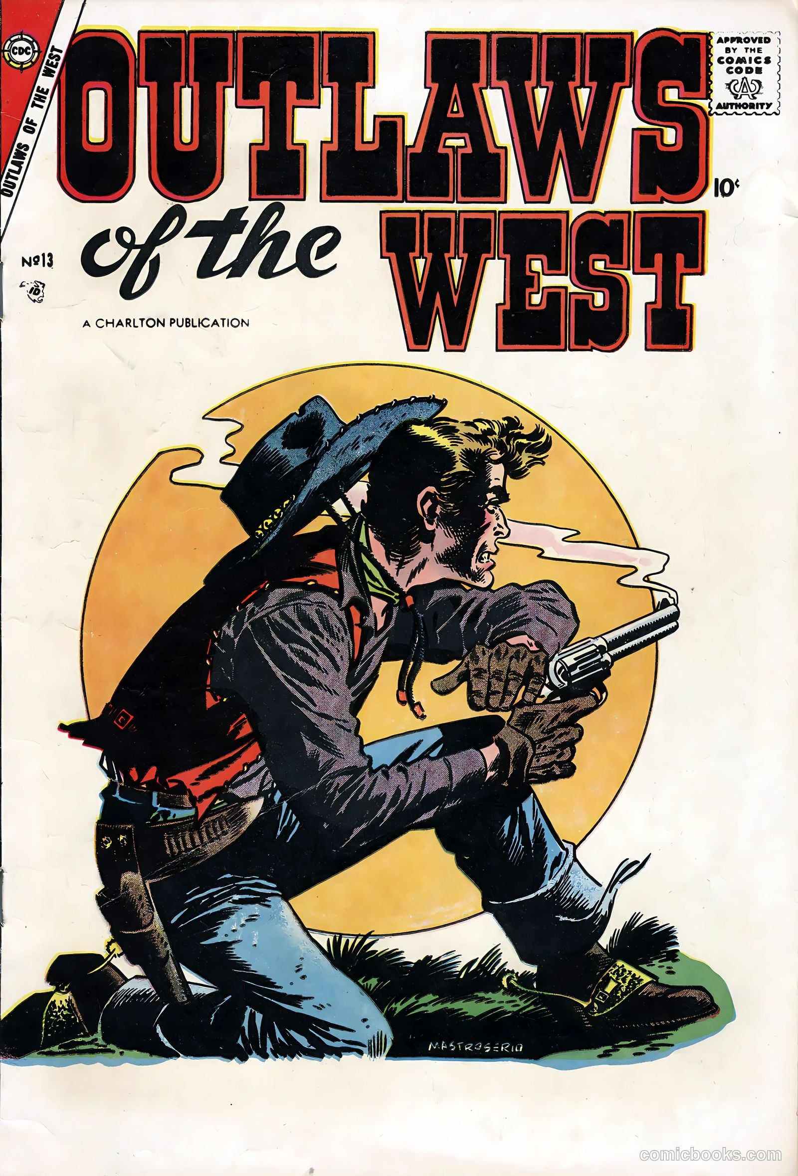 Outlaws of the West #13 (1957) — page 1 of 36