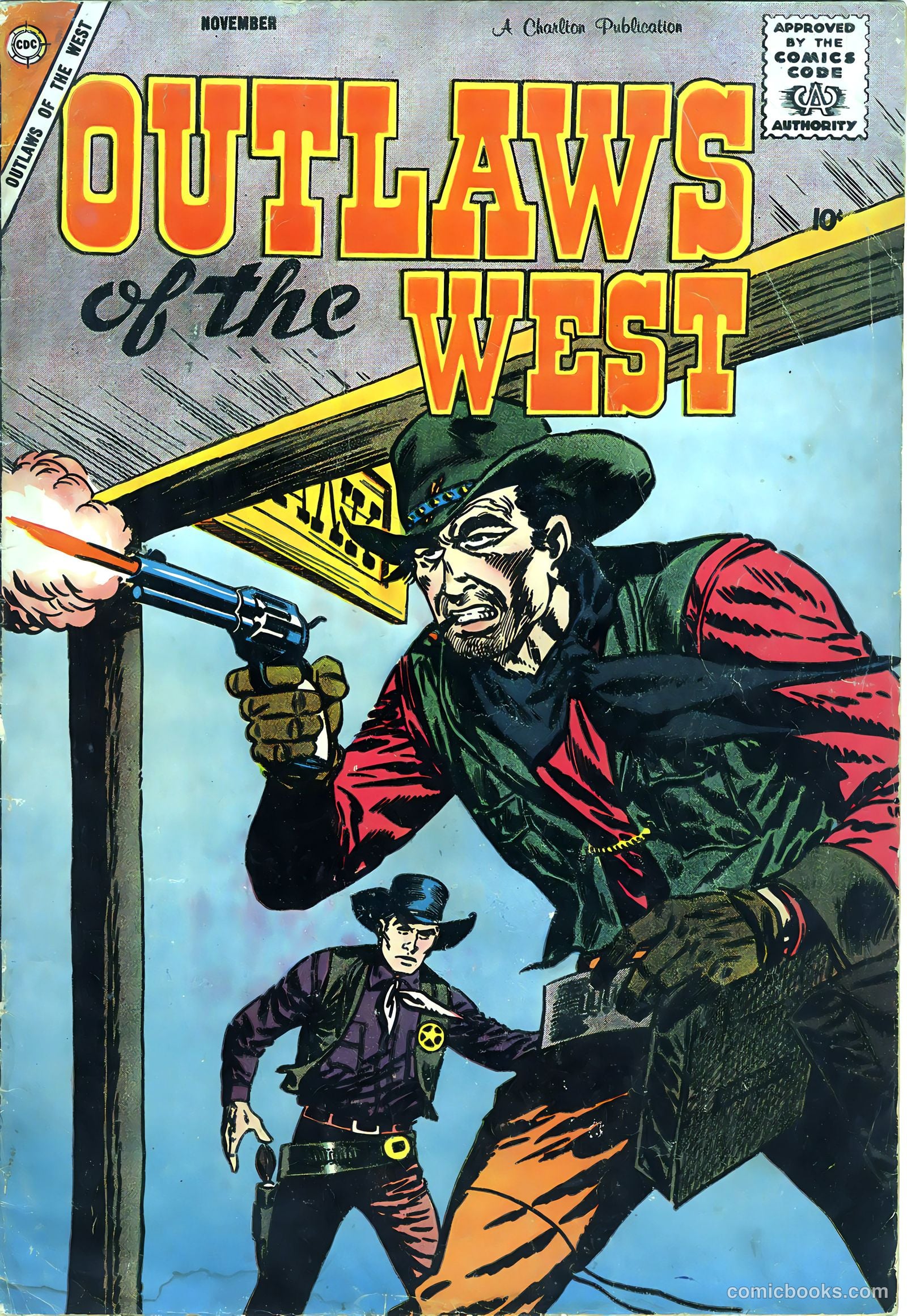 Outlaws of the West #17 (1958) — page 1 of 36