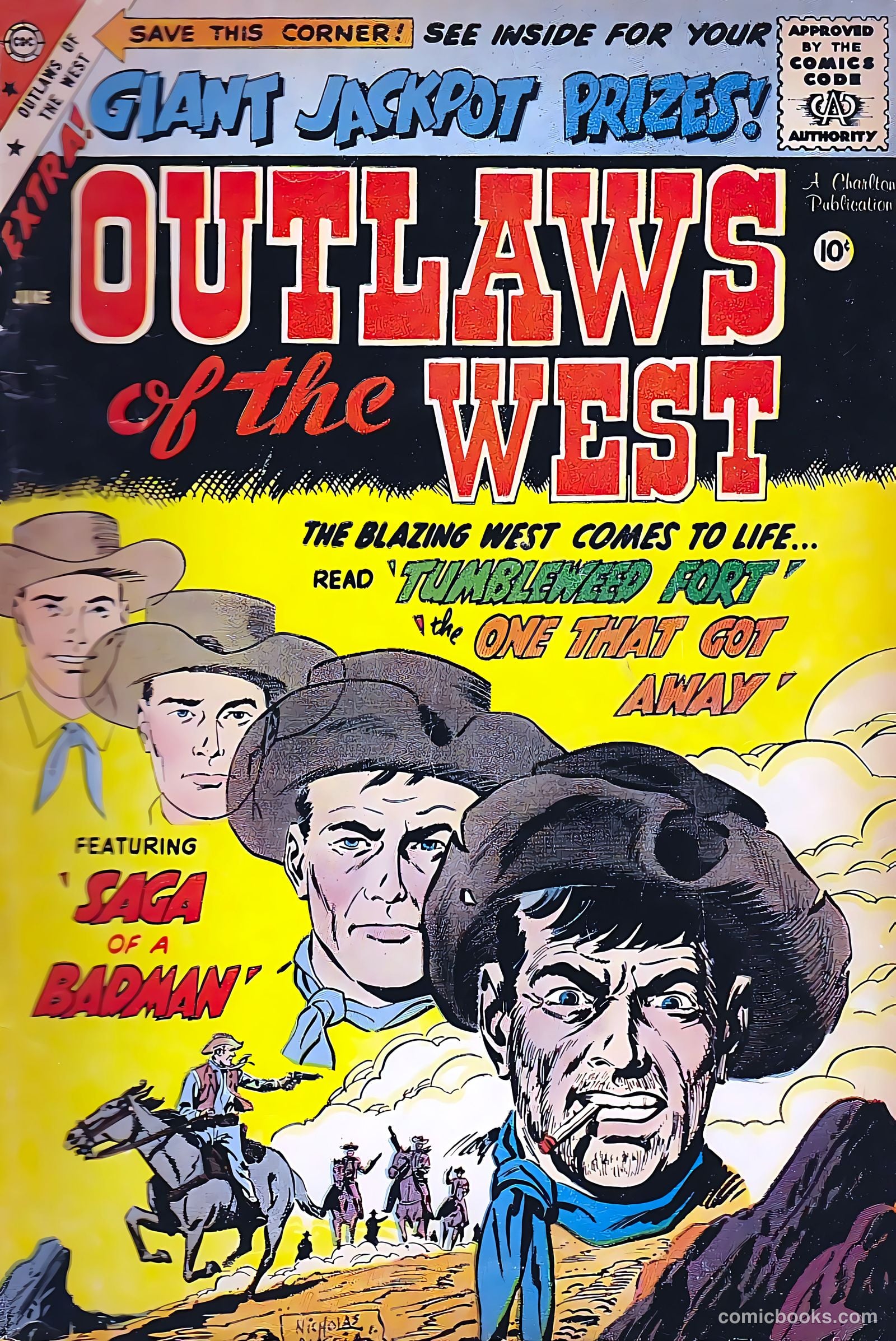 Outlaws of the West #20 (1959) — page 1 of 35