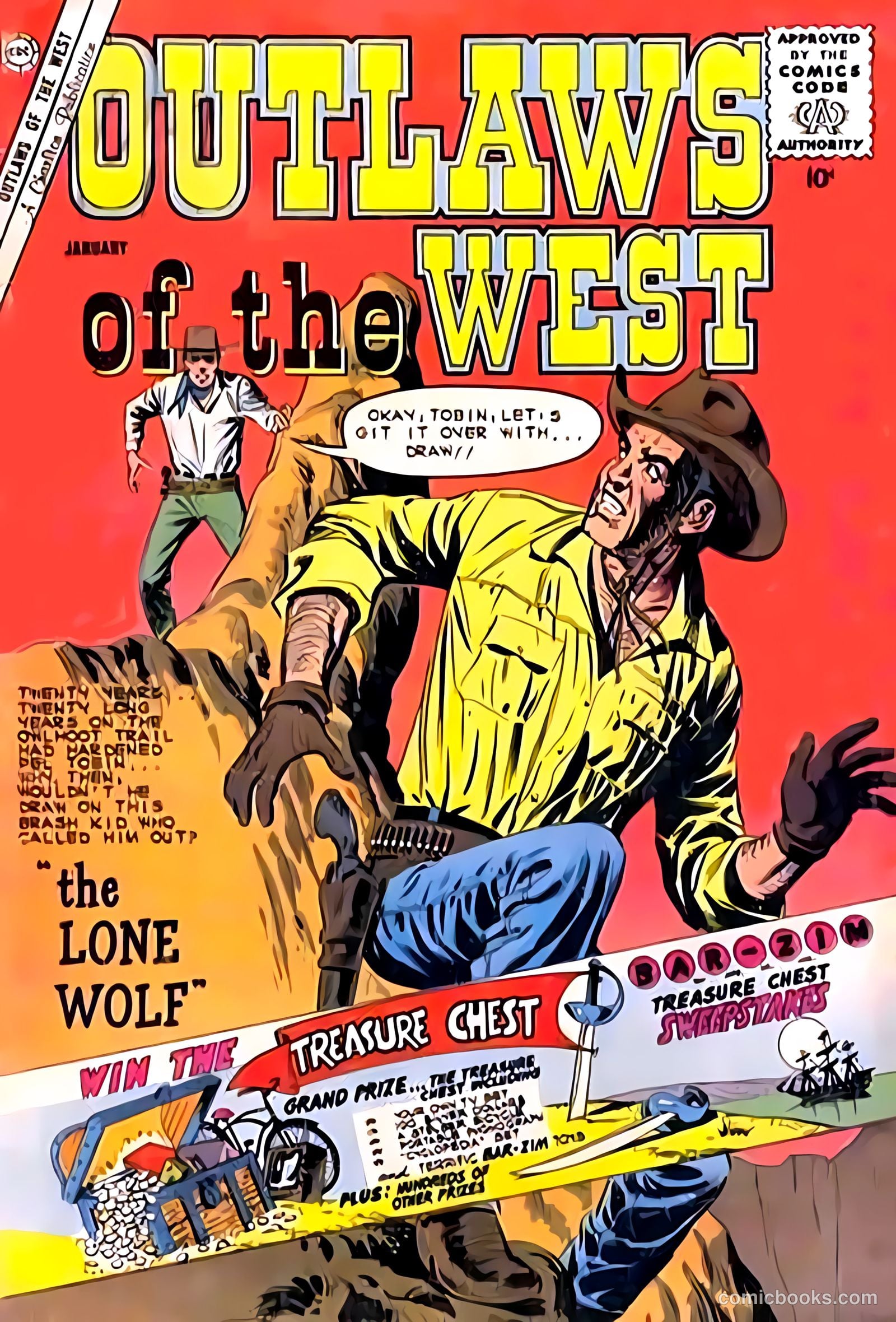 Outlaws of the West #29 (1960) — page 1 of 36