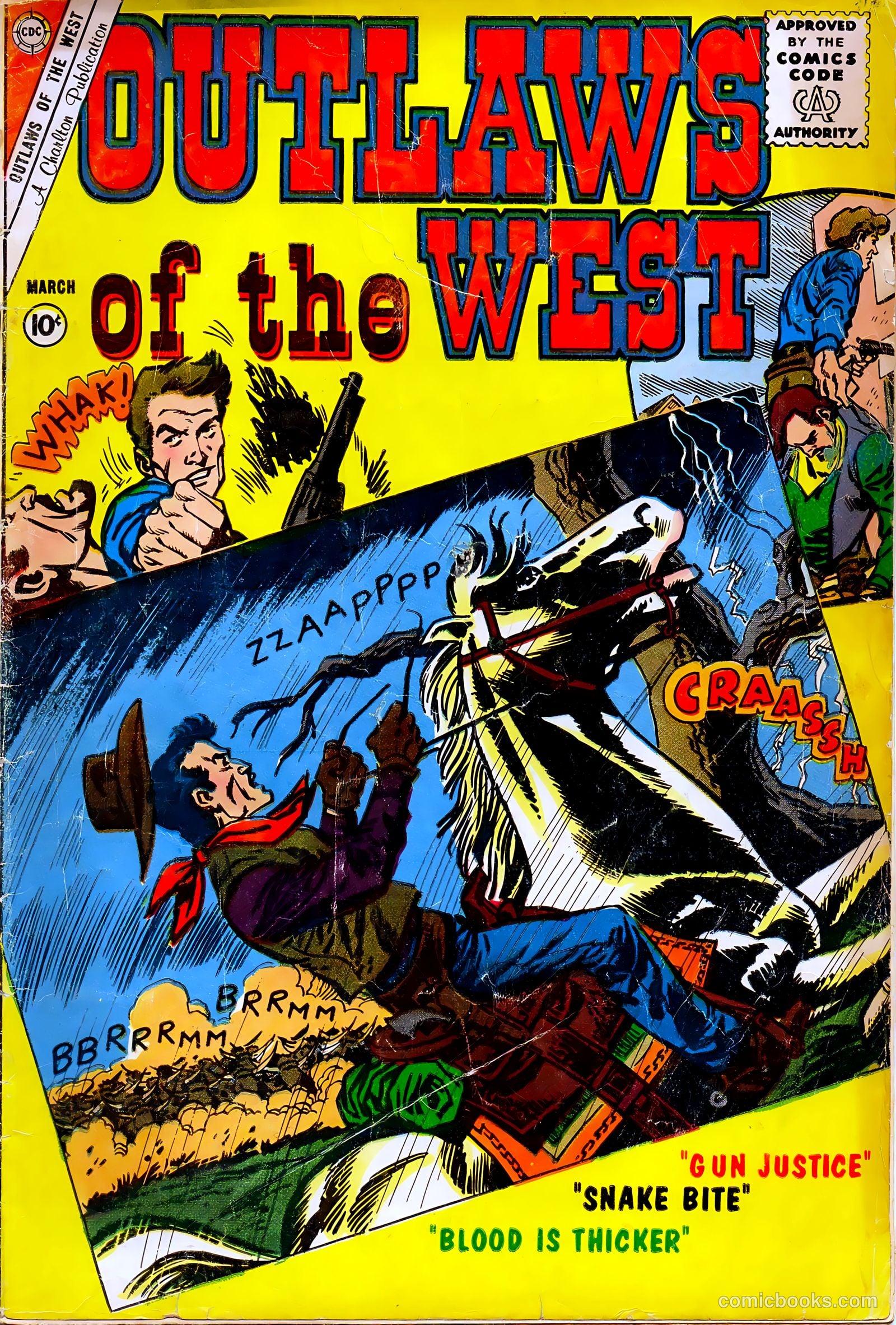 Outlaws of the West #30 (1961) — page 1 of 36